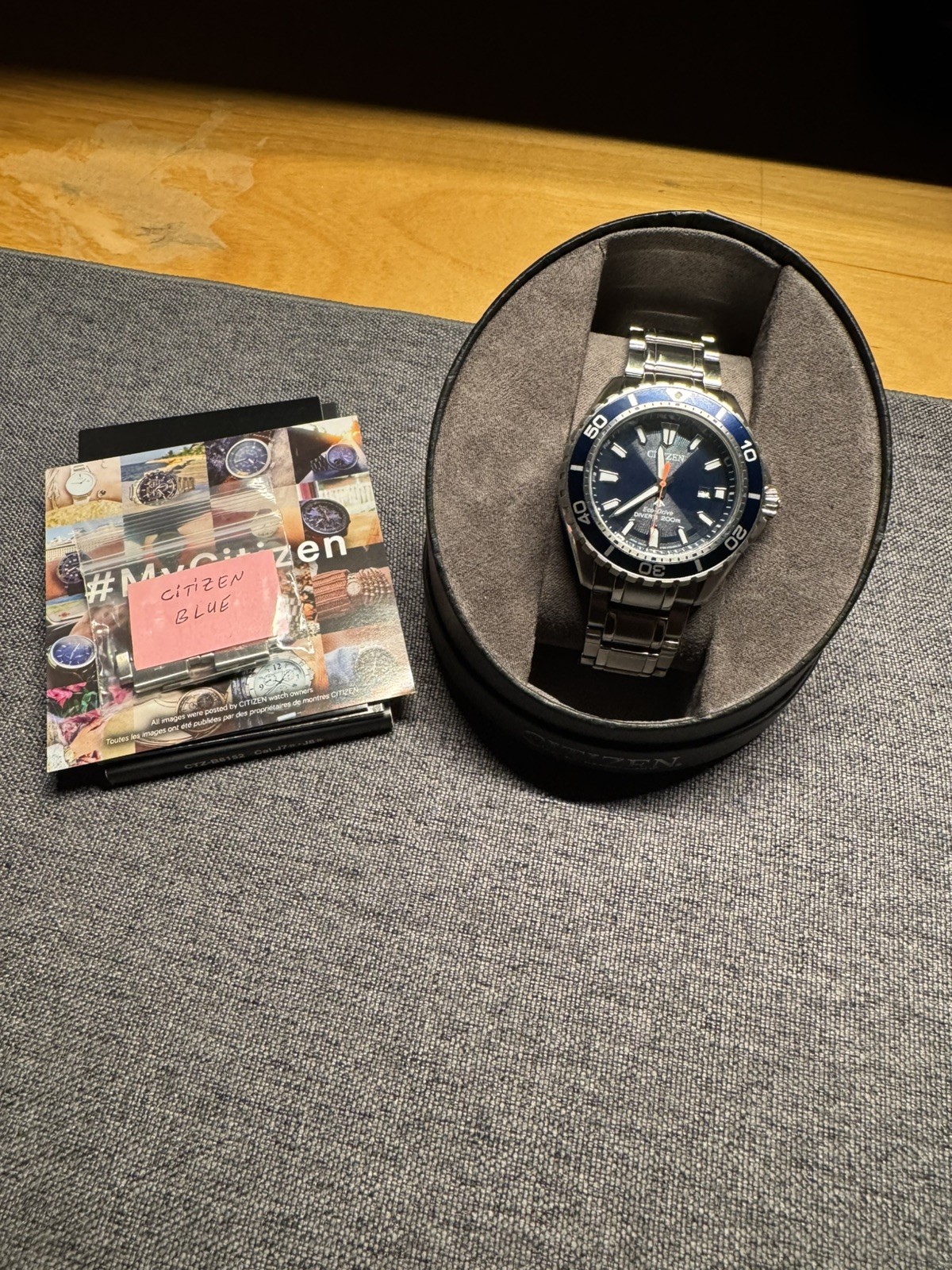citizen eco-drive mens divers watch 200m
