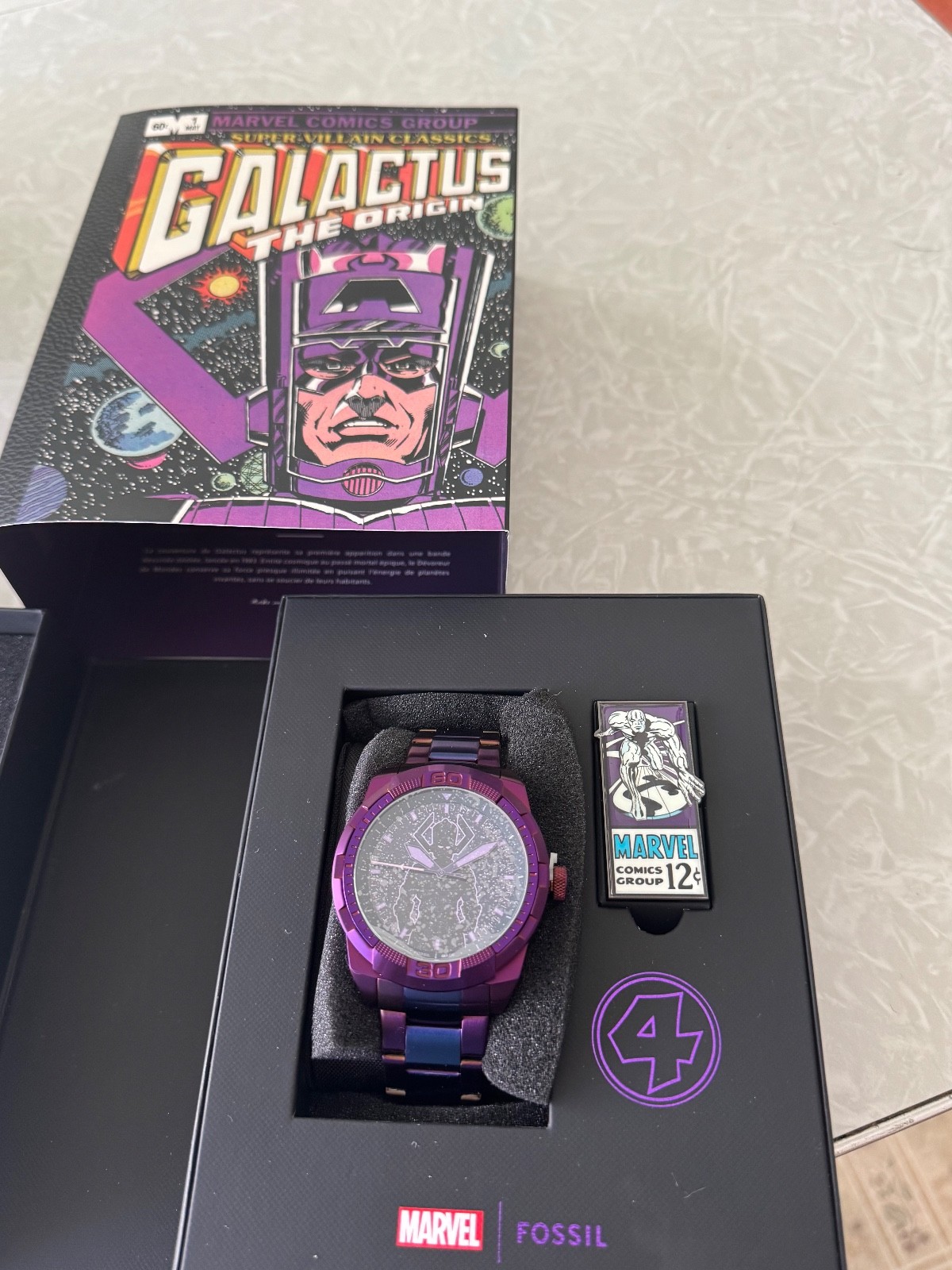 Fossil X Marvel Fantastic Four Galactus Limited Edition 107/683.