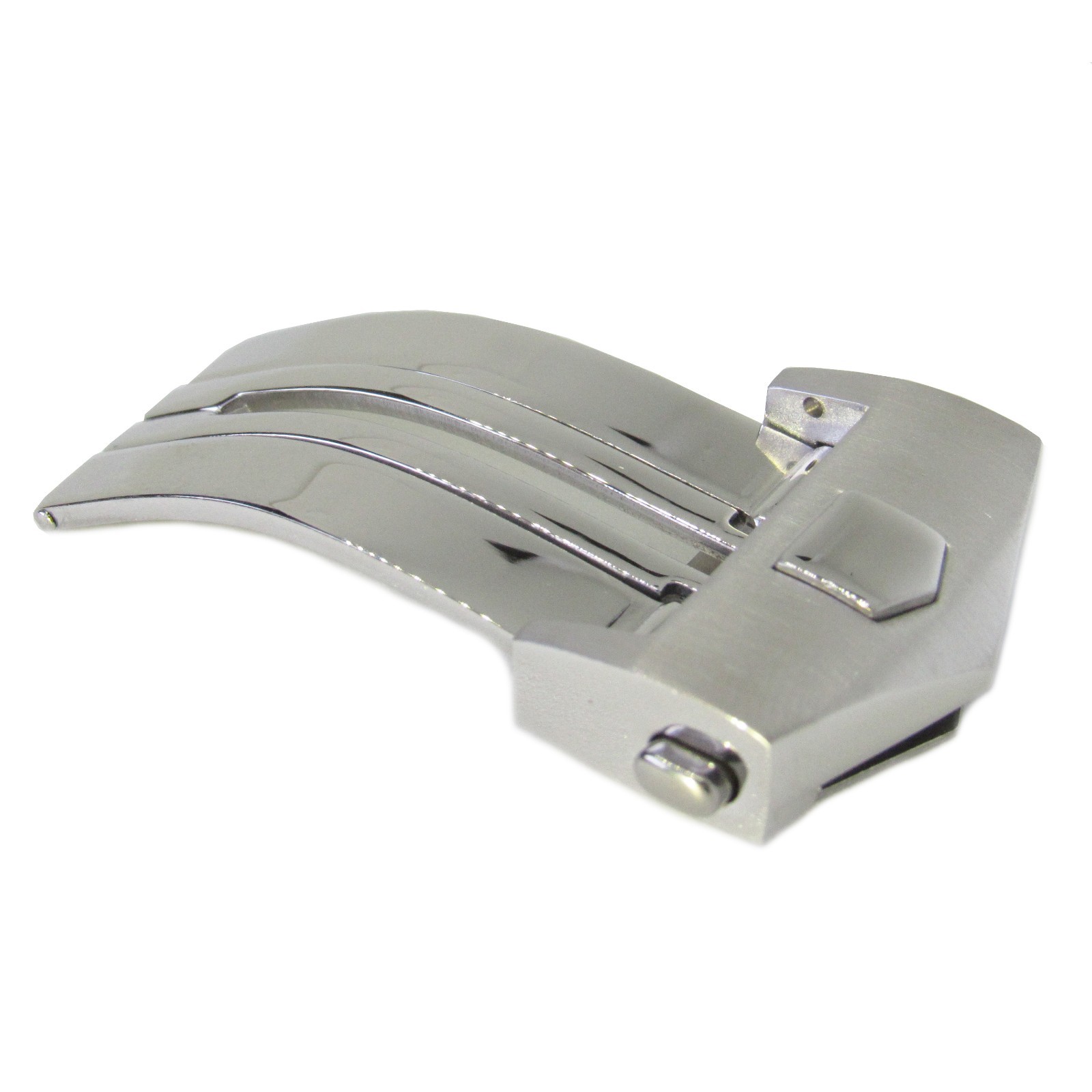 DISMAY 18MM DEPLOYMENT CLASP LEATHER STRAP BAND BUCKLE FOR FC5014