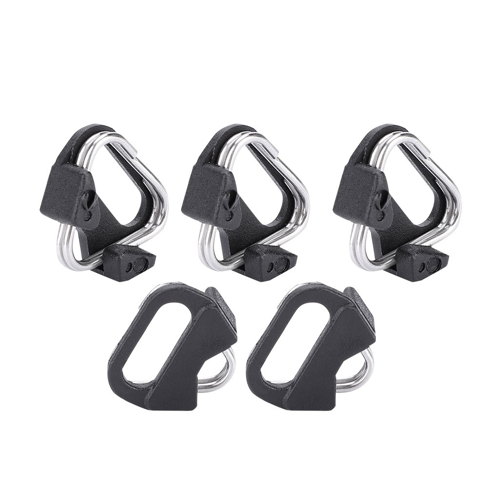 5pcs Replacement Alloy Split Triangle Rings Hook For Camera Shoulder Strap