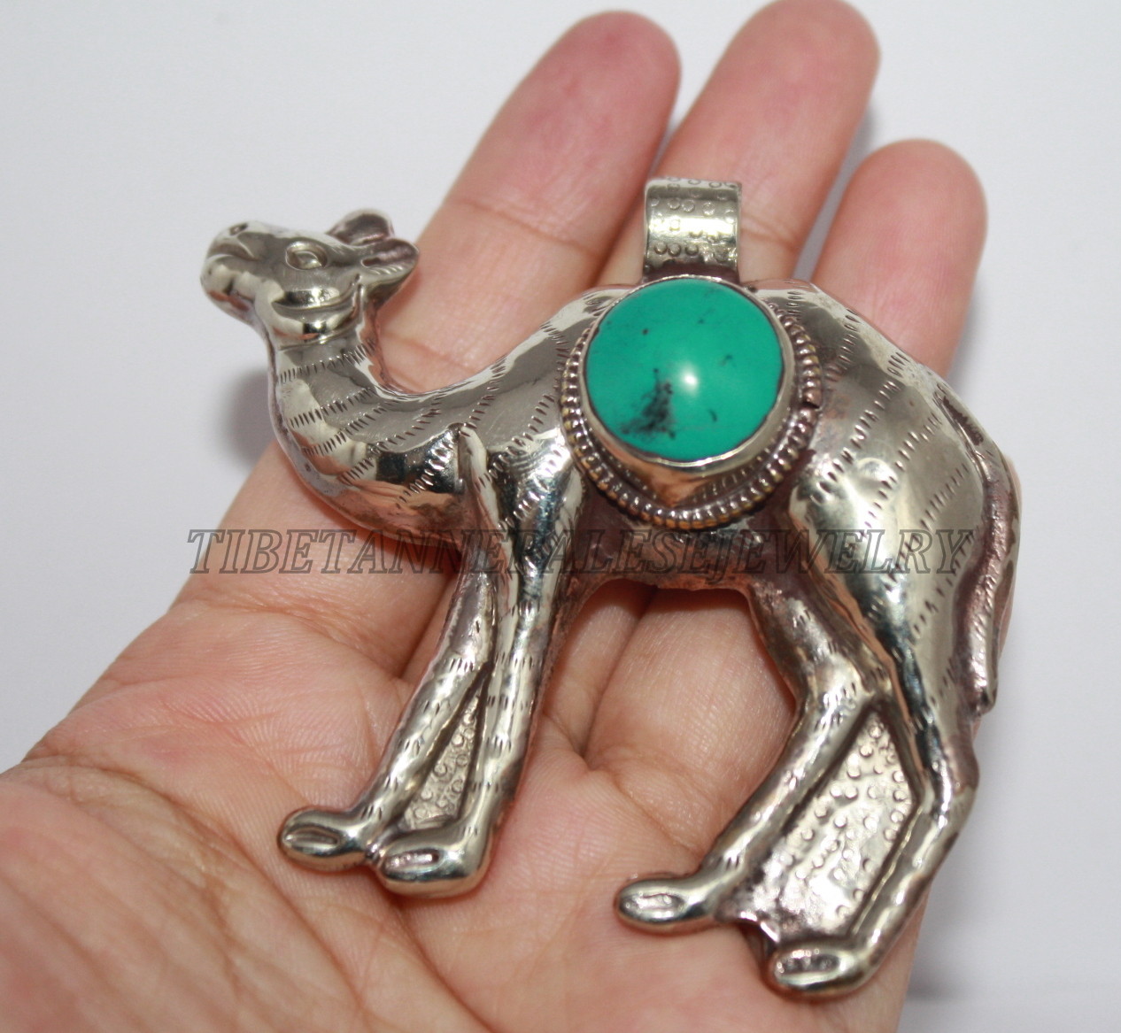 Turquoise pendant Camel Pendant Animal Pendant Tibetan Pendant Nepalese Pendant