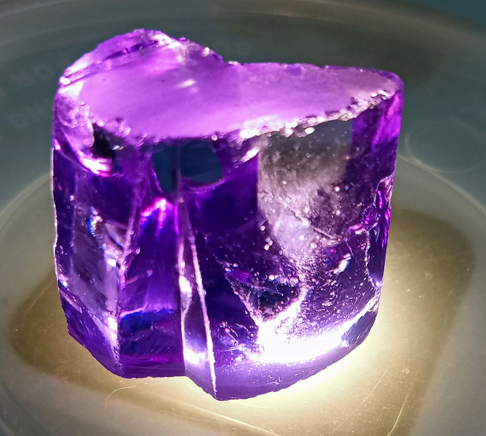 Flawless Natural Cambodian Purple Zircon Rough Certified 260 Ct Loose Gemstone