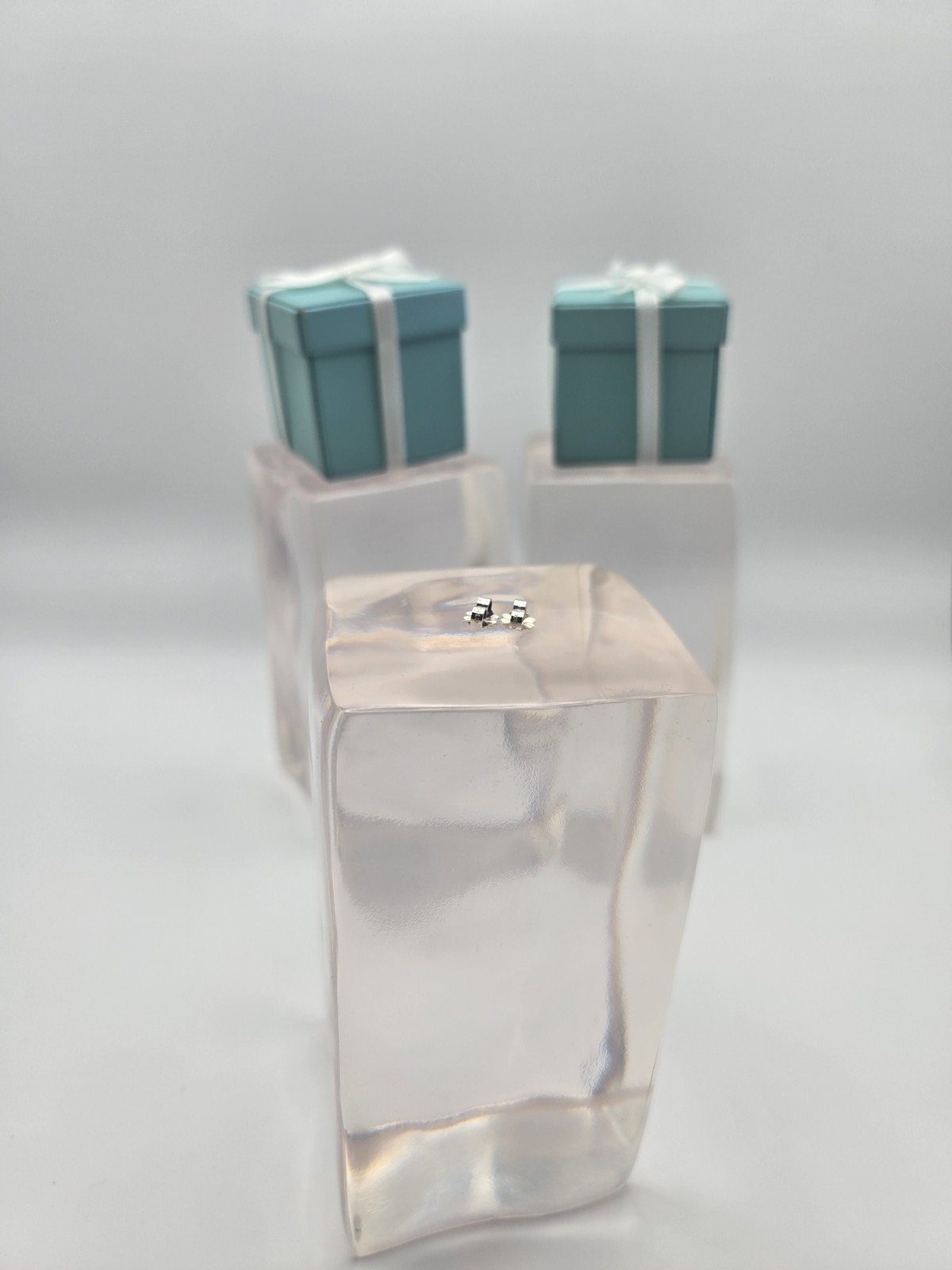 Authentic Tiffany & Co. Sterling Silver Earring Butterfly Push Back Backings
