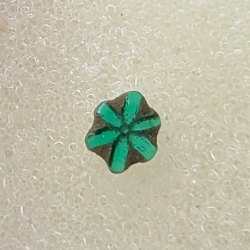 EXTREMELY RARE Tripache Emerald From Colombia 0.10 ct 3.65 x 3.10 x 1.28 mm