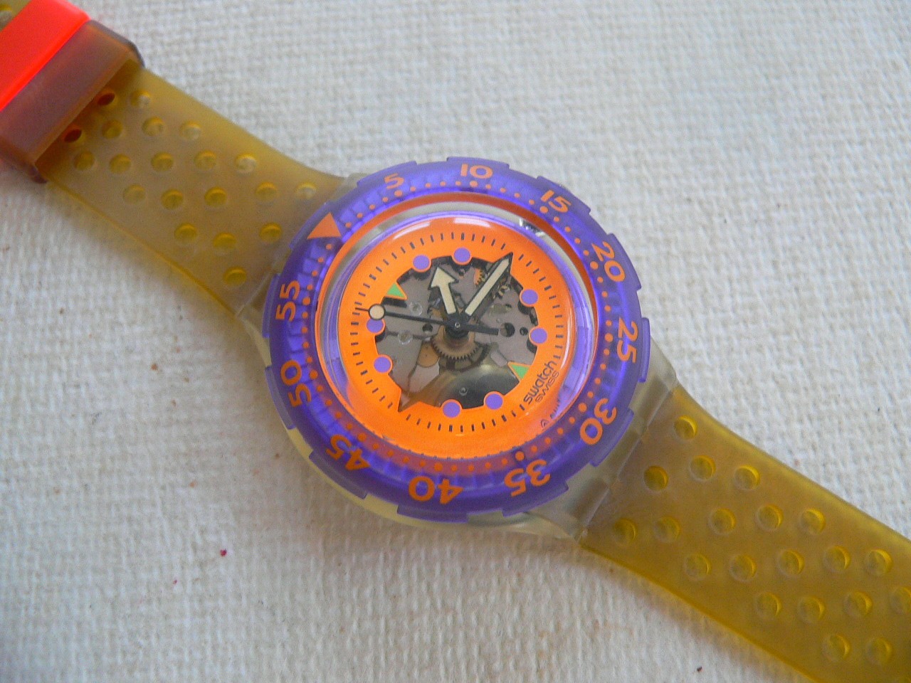 1991 Scuba 200 Swatch watch variation HYPPOCAMPUS SDK103