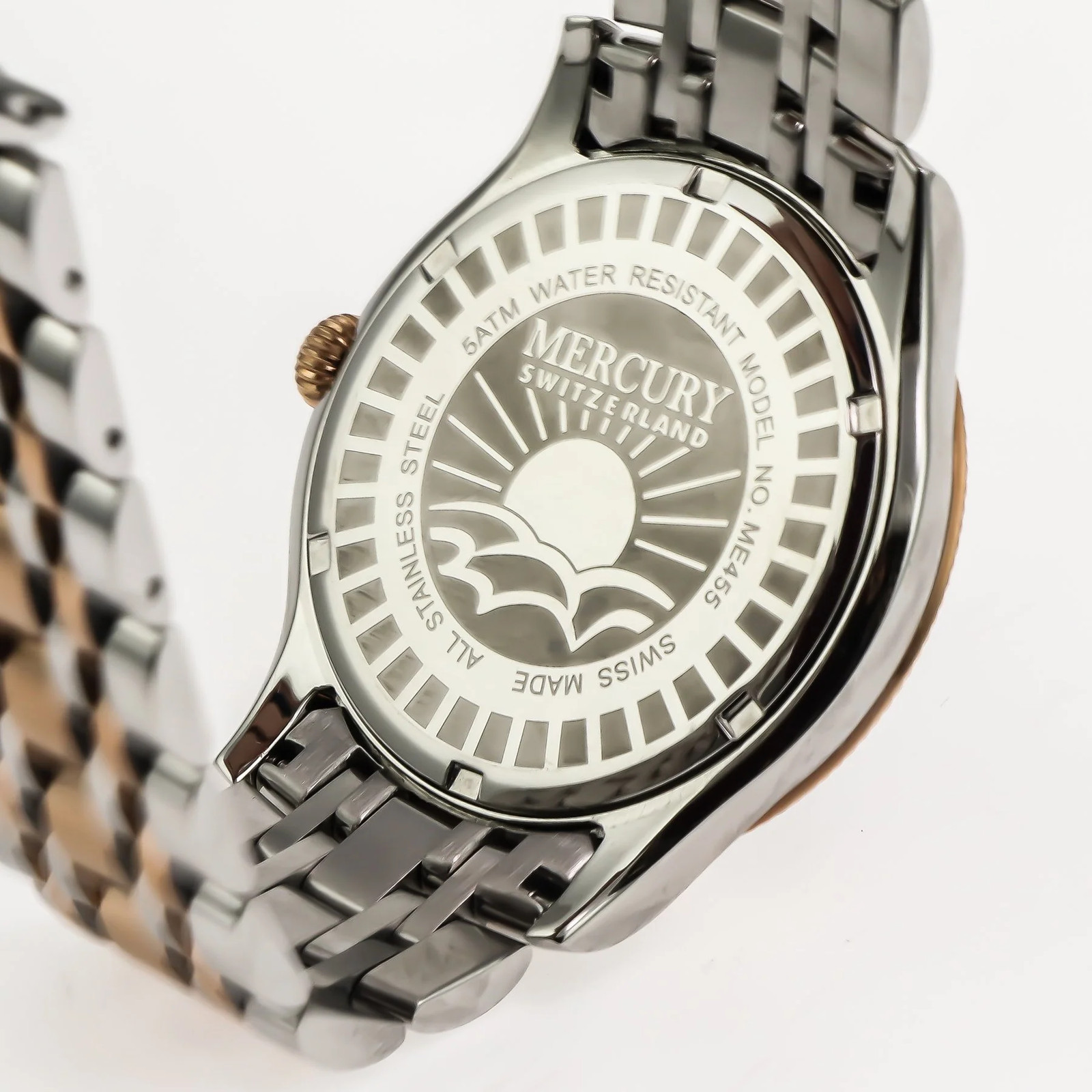 Mercury – Swiss Watch – ME455-SR-4 Quartz 45 mm ME455 50m (5 ATM, 169 ft)