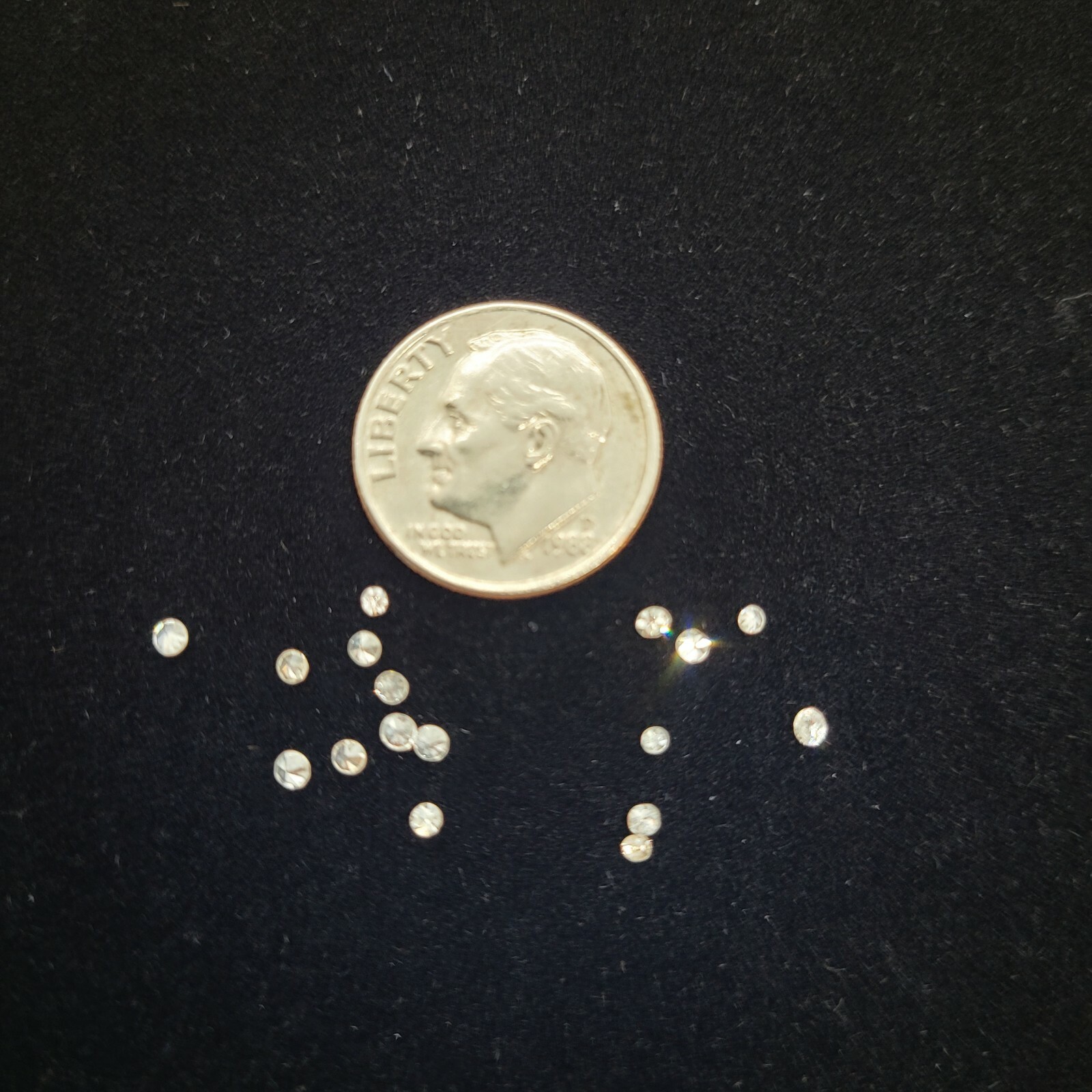 Natural Small Round Diamond, Color H-J, Clarity SI1 – I2, Sizes .8 – 4 mm, Melee