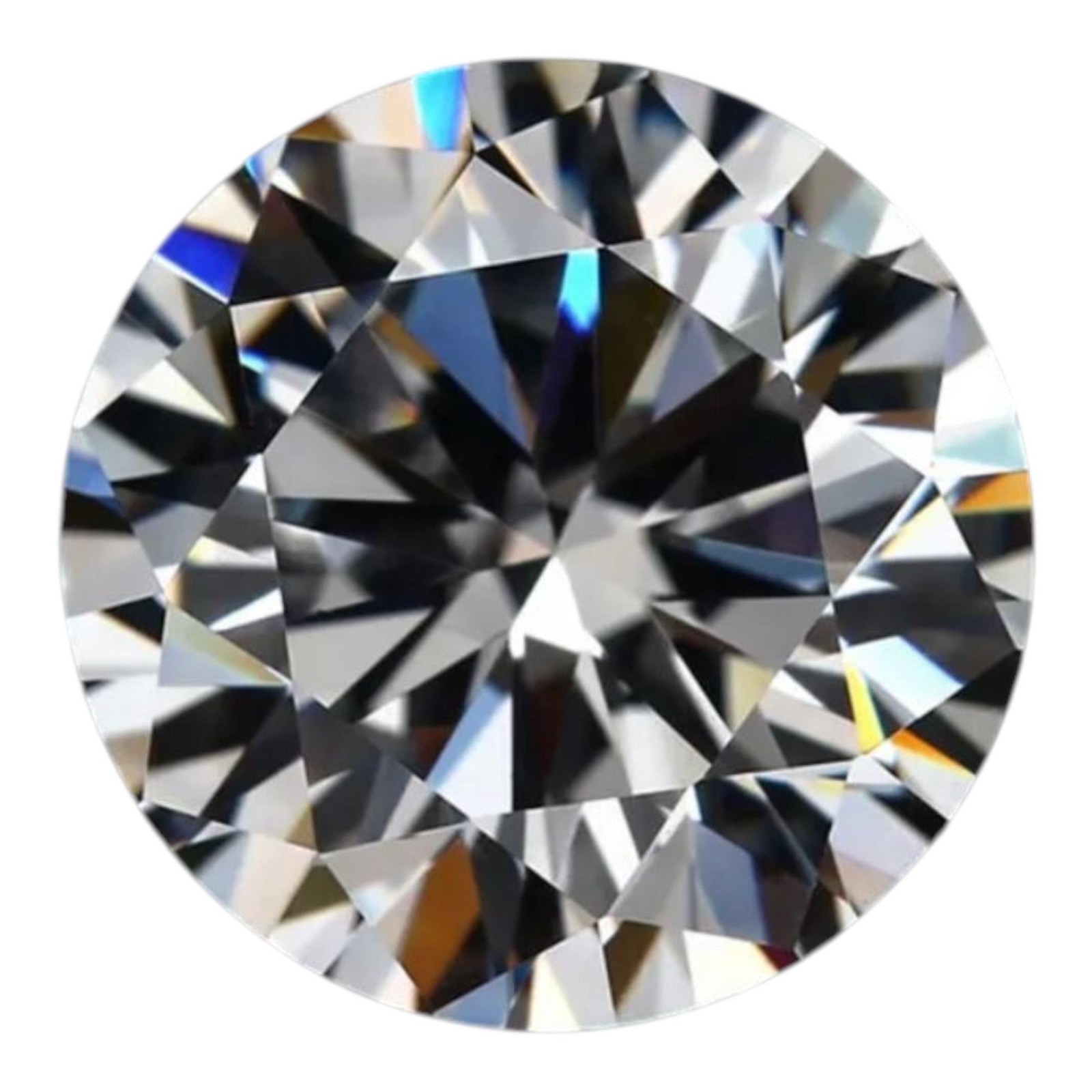 Lab Created Diamond 8.5X8.5 MM Round Cut VVS1 Clarity D Colour GIE Certified
