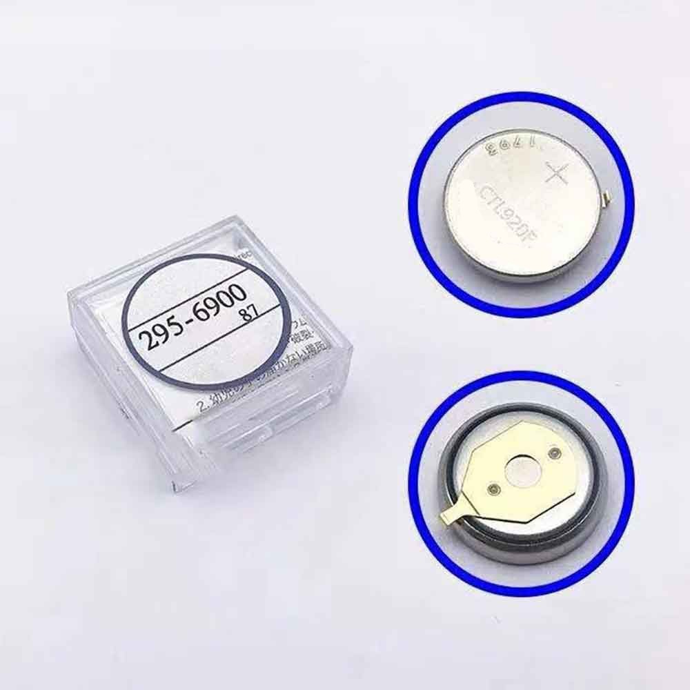 295-6900 Battery For Citizen Ecodrive for Panasonic CTL920F Capacitor Watches