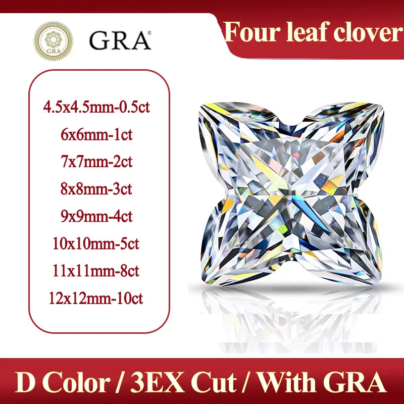 1-10CT Special Cut Multi-shape Moissanite Loose Stones VVS1 Gemstone For Jewelry