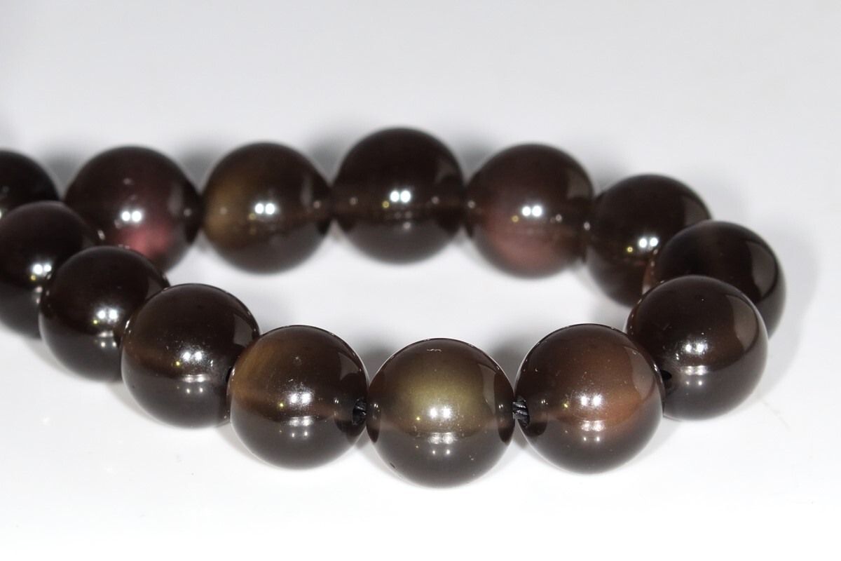 Natural Rainbow Obsidian Transparent Beads Grade AAA+ Round Loose Beads 6/8MM