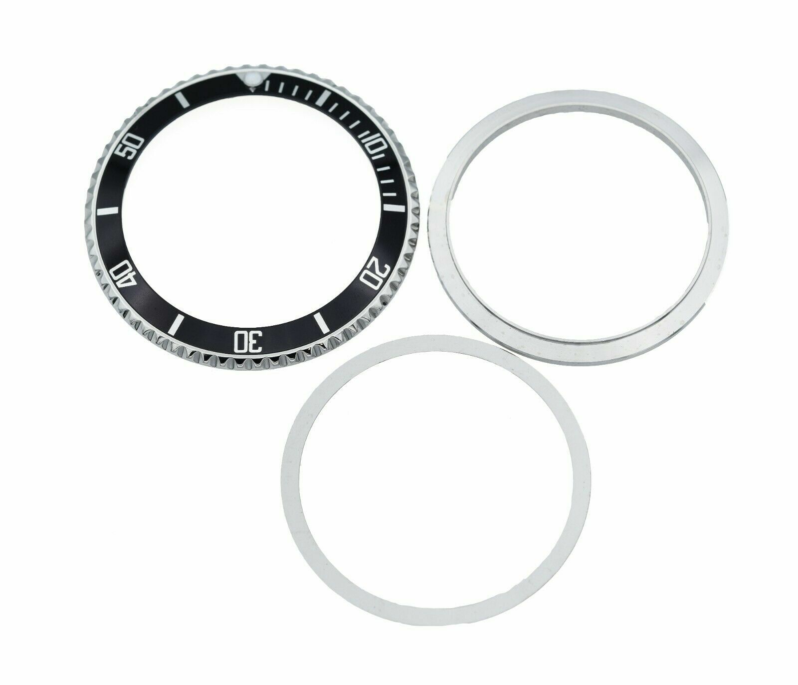 Hand Polished Bezel Assembly For Vintage Rolex Submariner 5513 5512 1680 Black