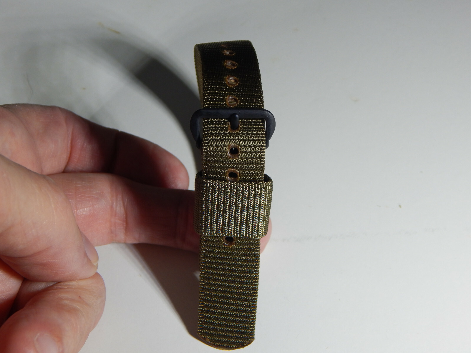 VIETNAM ISSUE MILITARY WATCH BAND ‘New Old Stock’ 1960’s marked STAINLESS STEEL