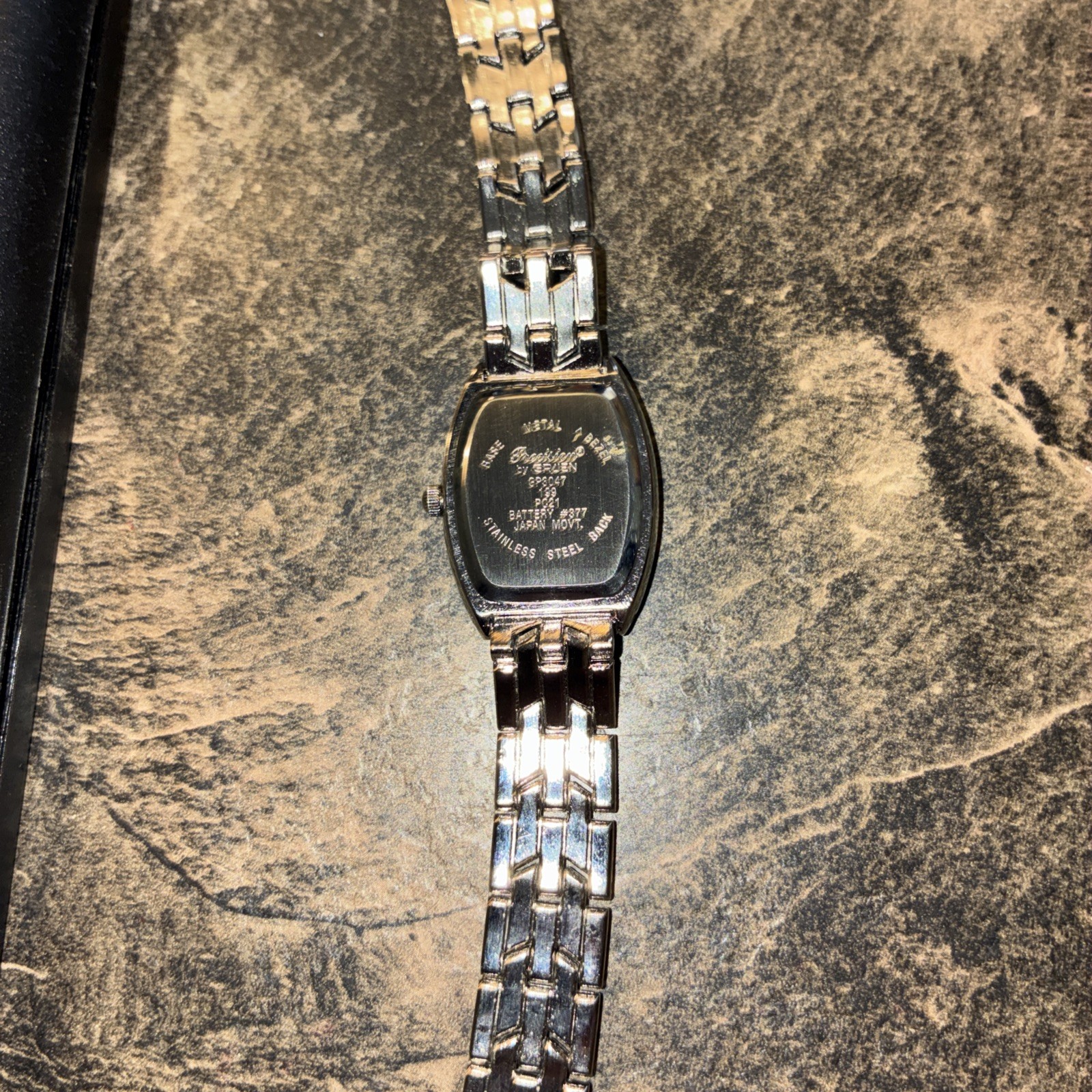 Vintage Precision Gruen Gp3047 199 Pc21 Ladies Dress Watch Works Needs Battery