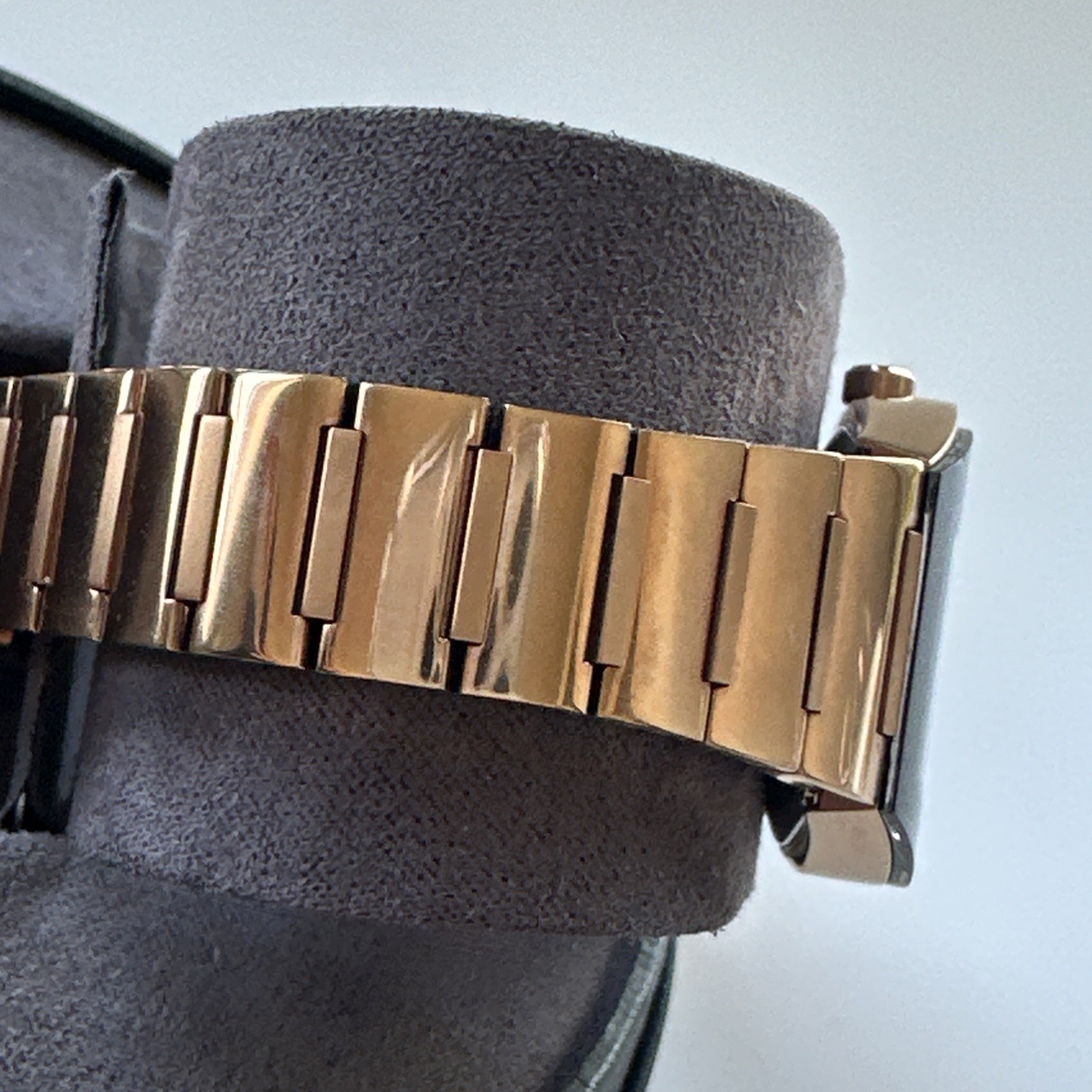 Bulova Gemini Quartz Diamond Black Dial Ladies Watch 97P158 *Chipped Crystal*