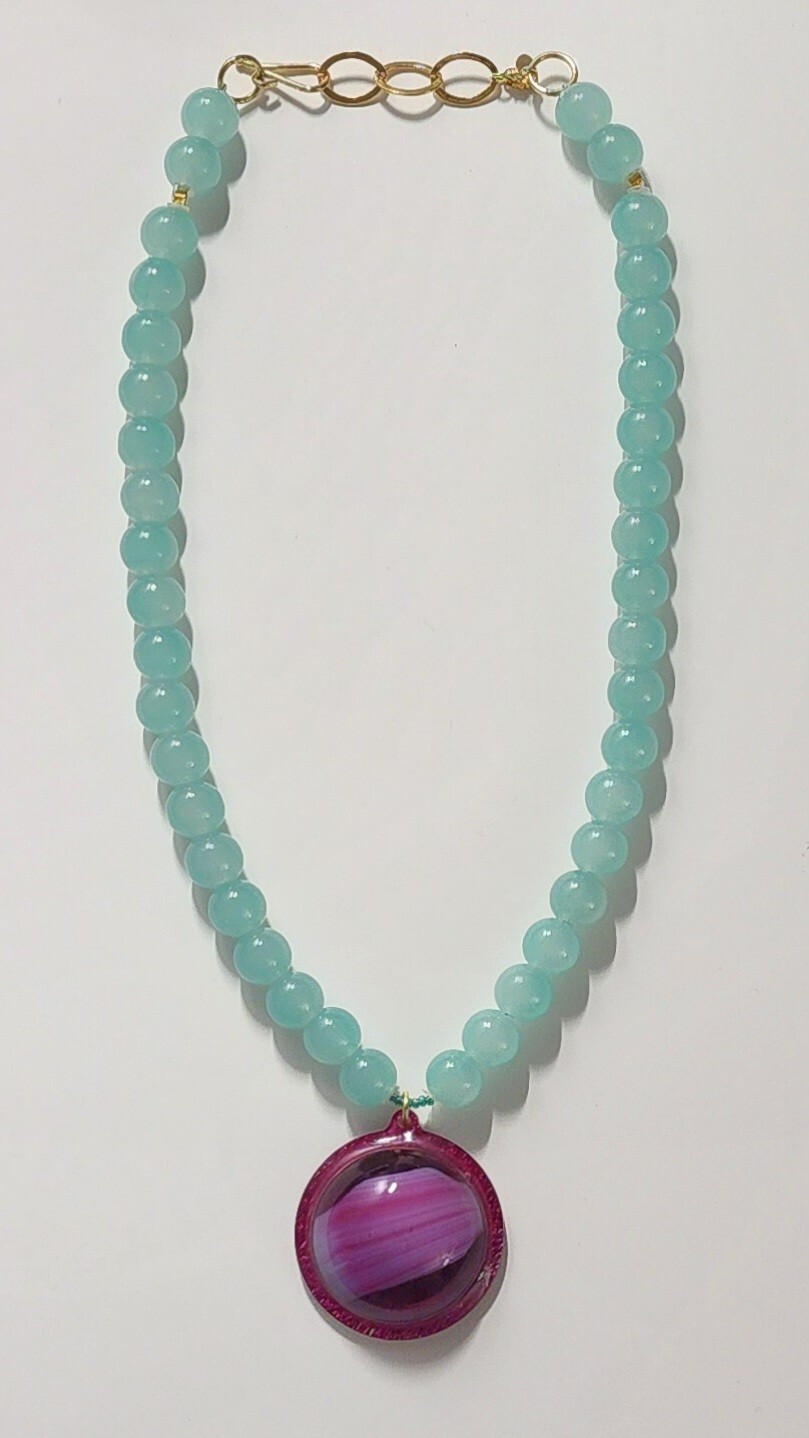 Mercedes Salazar Pendant Necklace – Handmade in Colombia
