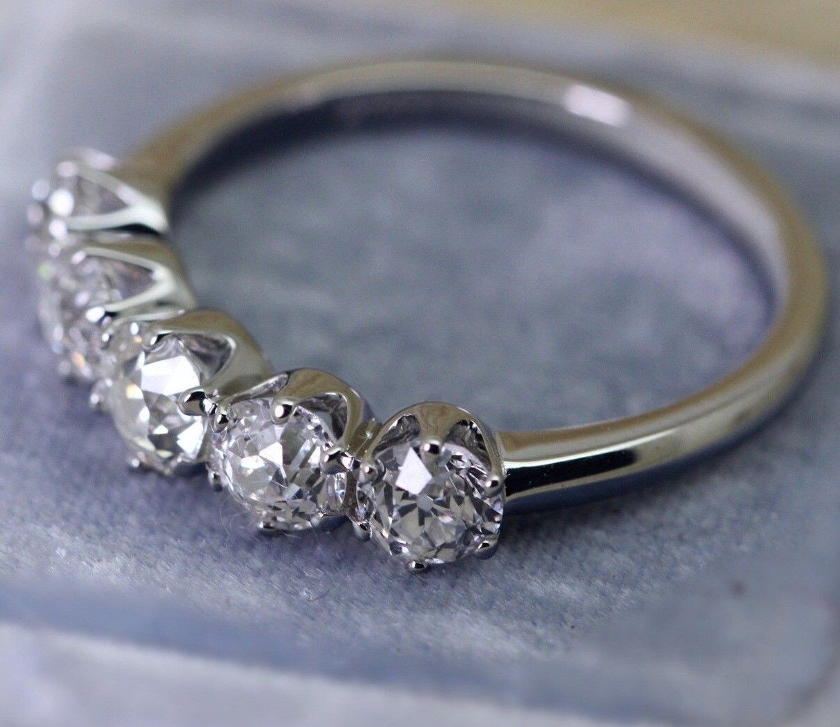2.10 Ct Round Cut White Treated Diamond Engagement Ring 925 Sterling Silver
