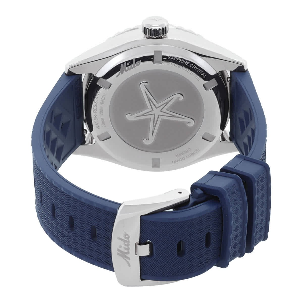 Mido Ocean Star Decompression Worldtimer Automatic Blue Dial Men’s Watch