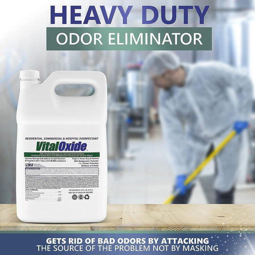 Vital Oxide Disinfectant, Deodorizer, Cleaner, 128 Fl Oz (Pack of 1)