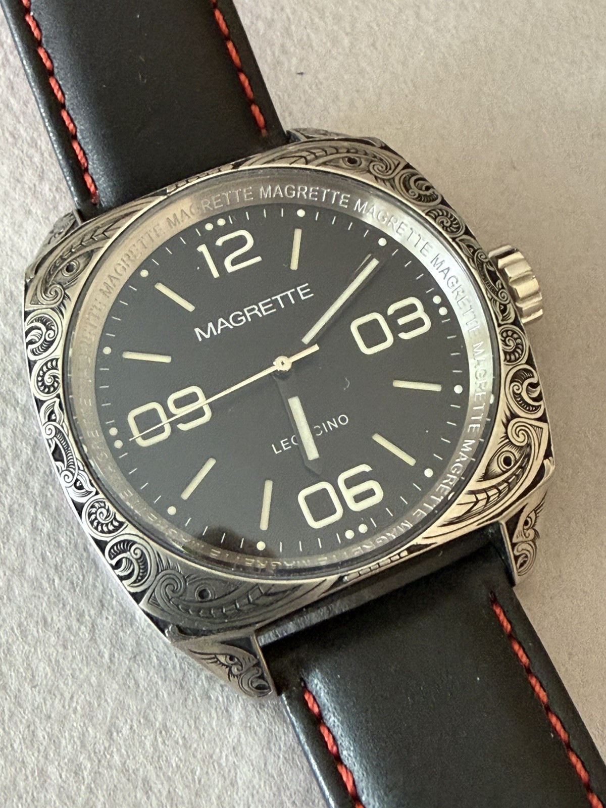 Magrette Leoncino Rangi & Papa Hand-engraved #5 of 10 Made in New Zealand