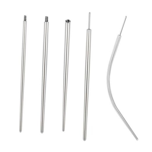 14G 16G 18G 20G Piercing Taper, Stainless Steel Threadless 16G(1.2mm) Mix