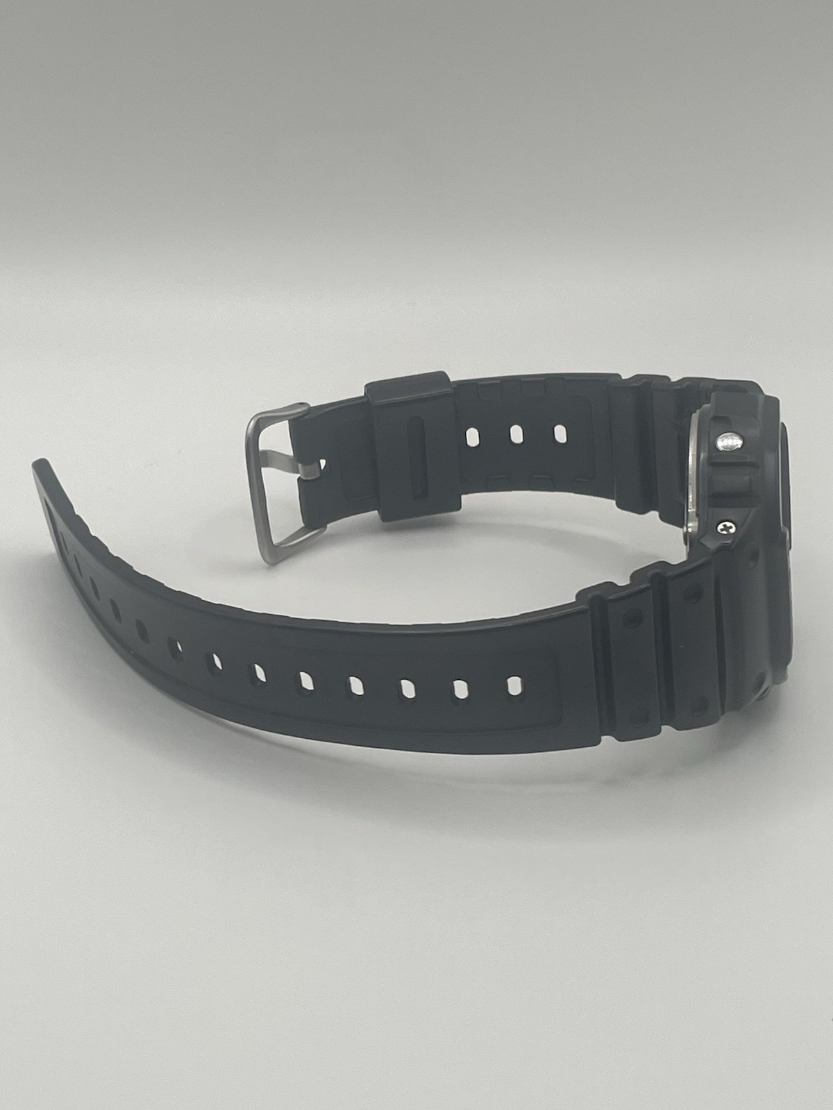 Casio G-SHOCK DW-5600BB All Black Digital Watch Module 3229 Used Face Scratches