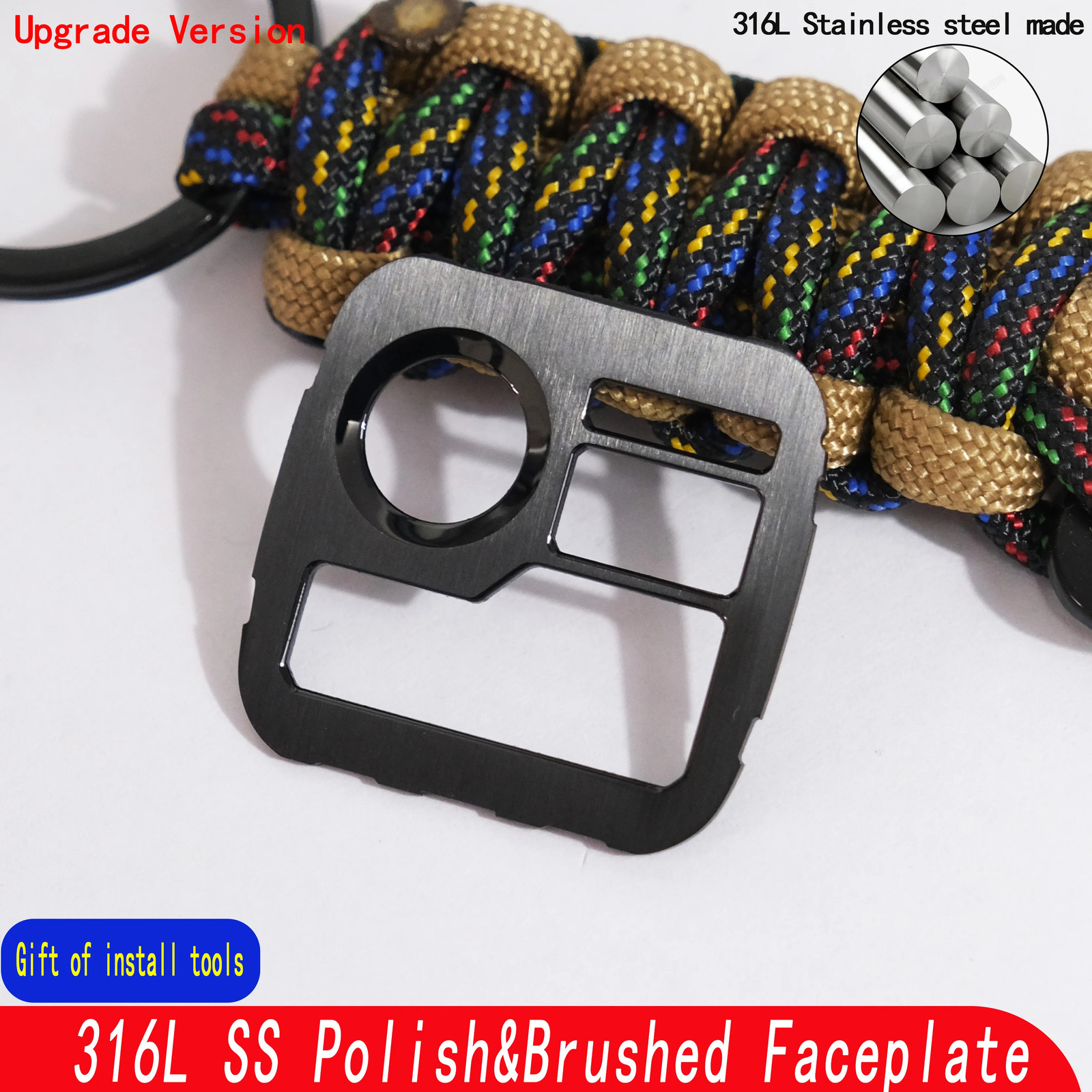 Replacement Watch Case for AE1200 AE1300 316L Steel Mod Kit Compatible with 3299