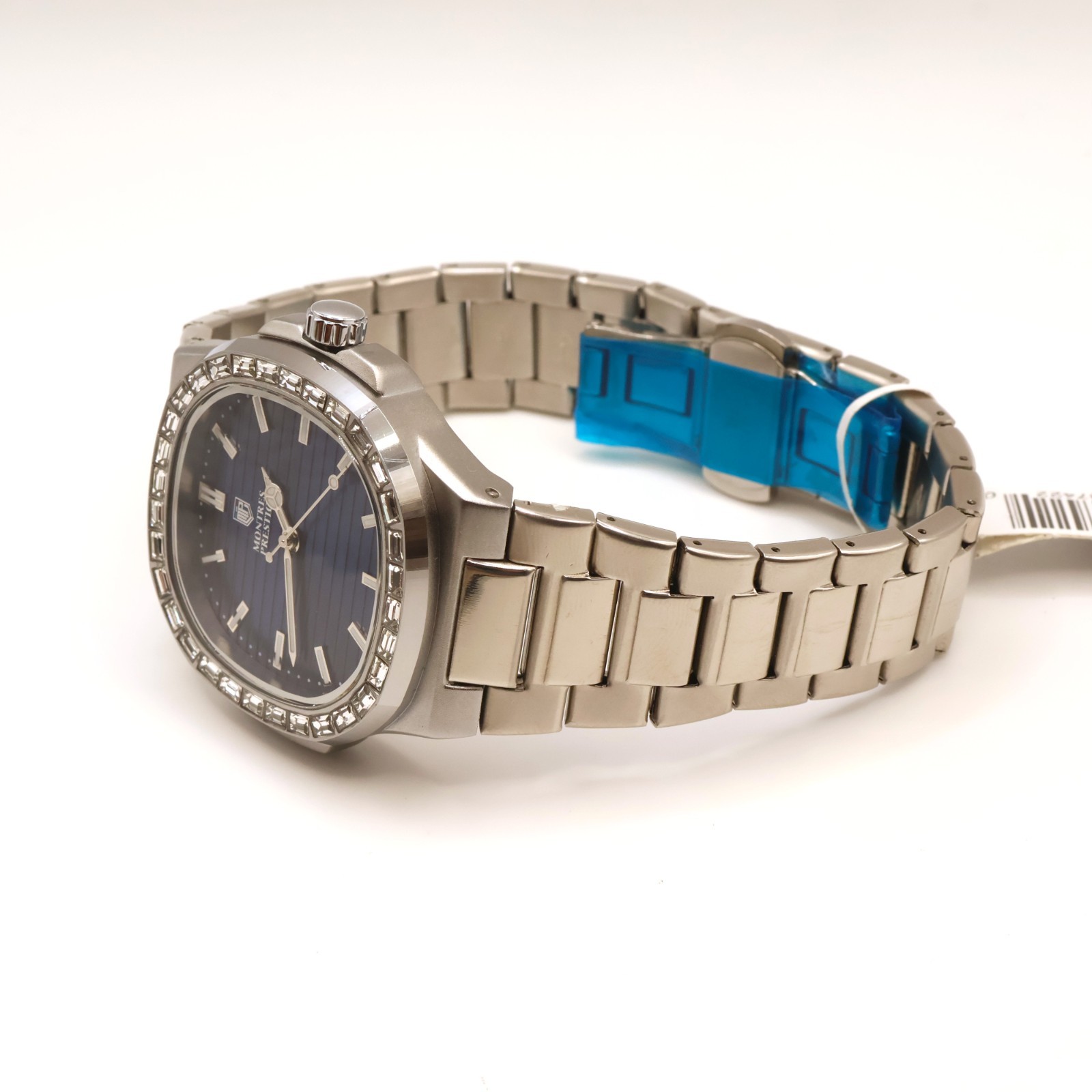 Montres Prestige × Invicta MPW-0326 Crystal Horizon 42mm Blue Textured Dial SS