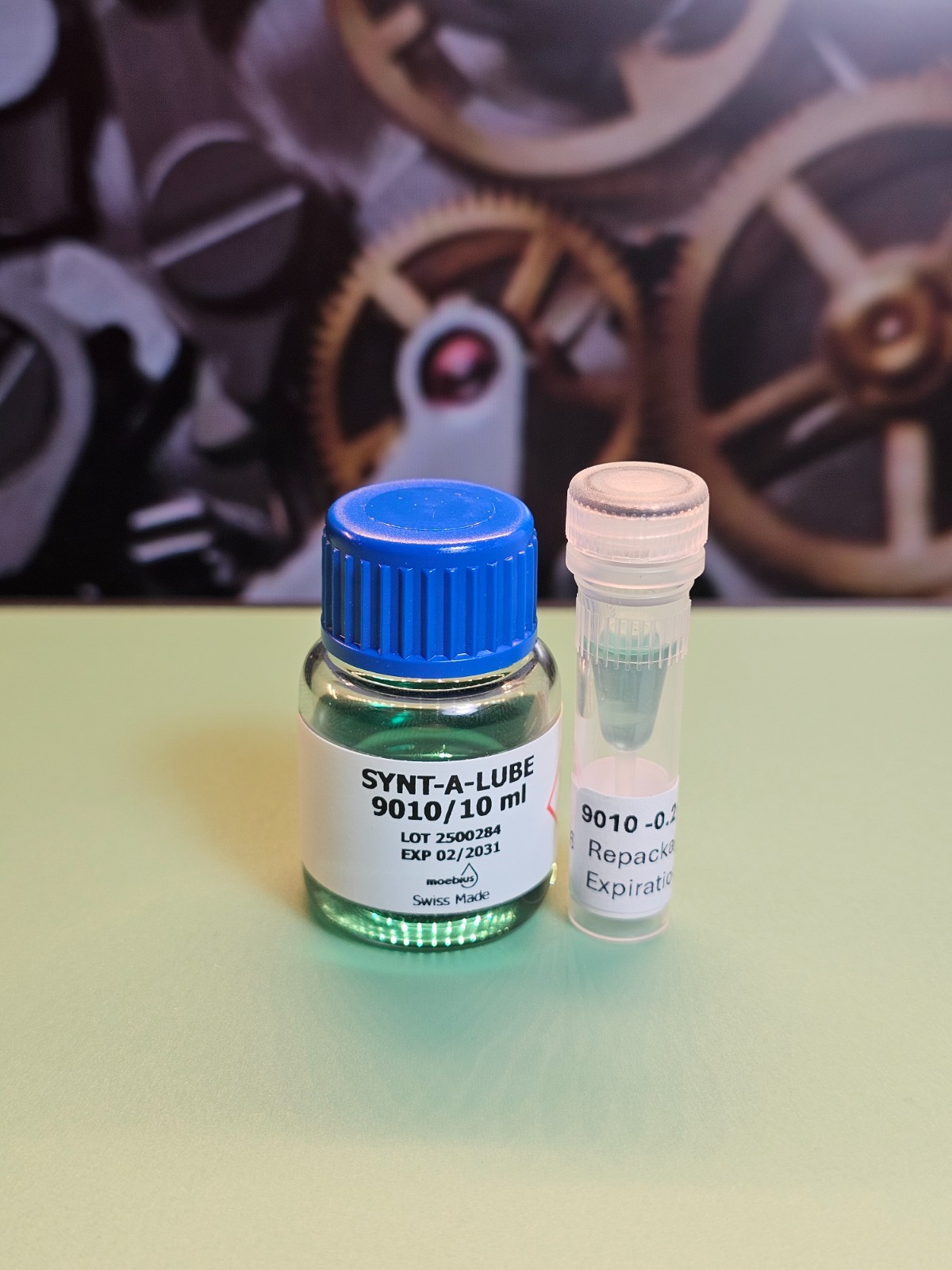 Moebius Watch Oils Kit | Repackaged Oils 0.2ml 9010, 1300, 9415, 9501, 8200