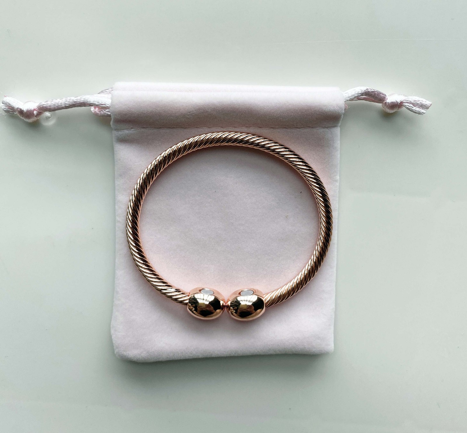 Pure Copper Bracelet Magnetic Heal Therapy Arthritis Bracelet Pain Relief Bangle