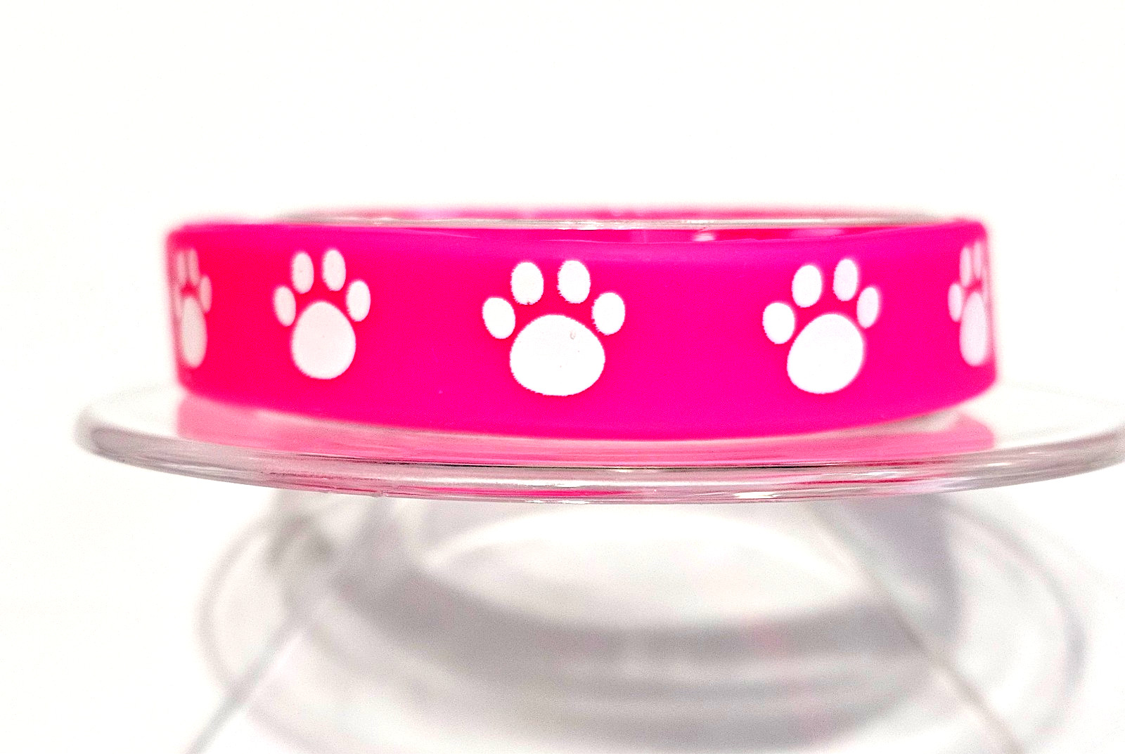 Silicone Rubber Bracelet Wristband Men’s Women’s Children’s Cat/Dog PAWS