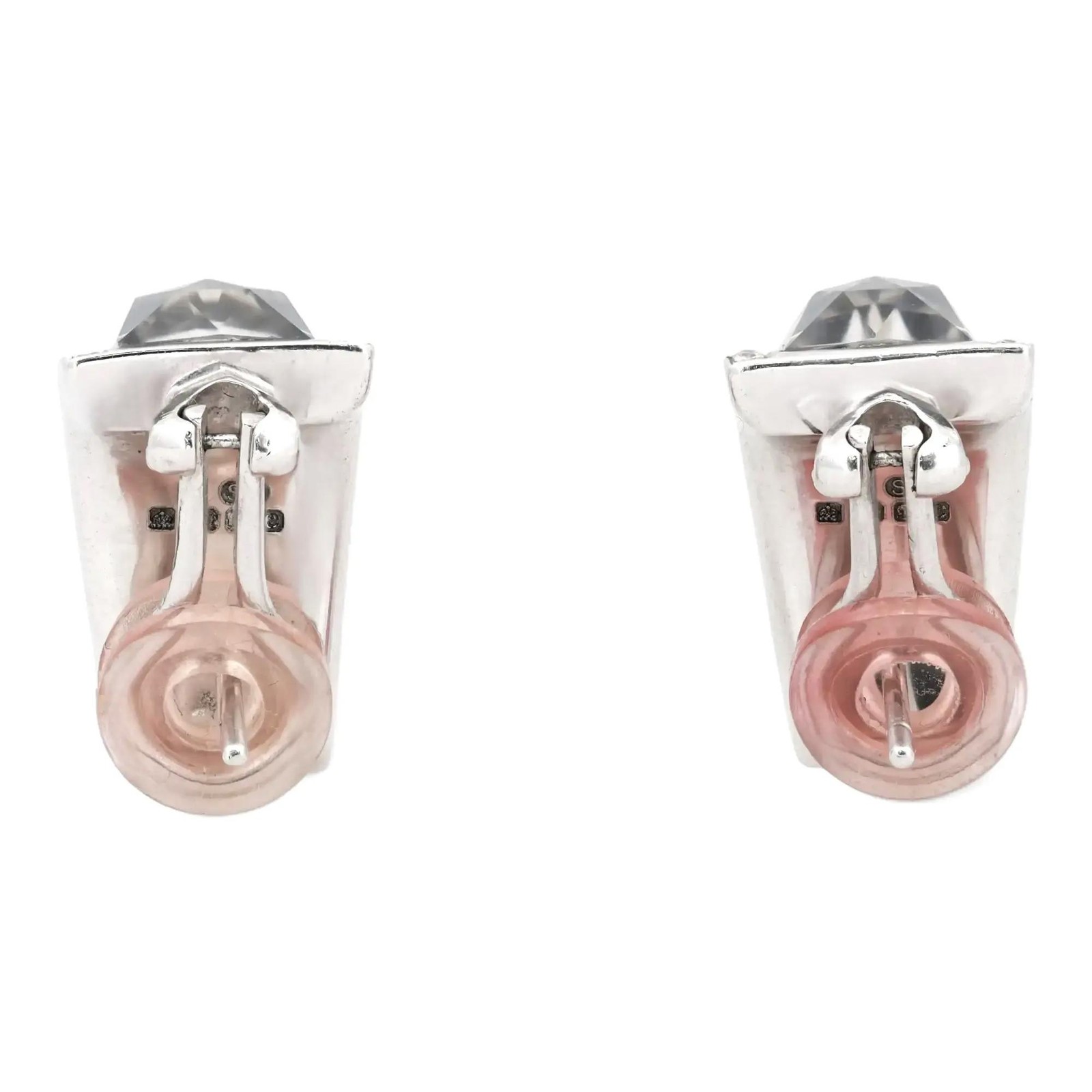 Stephen Webster Crystal Haze Diamond Earrings 18K White Gold 1.00Ctw