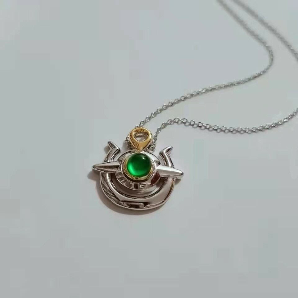 Moon Stone Regenerator Pendant Necklace League of Legends Male Female Necklace