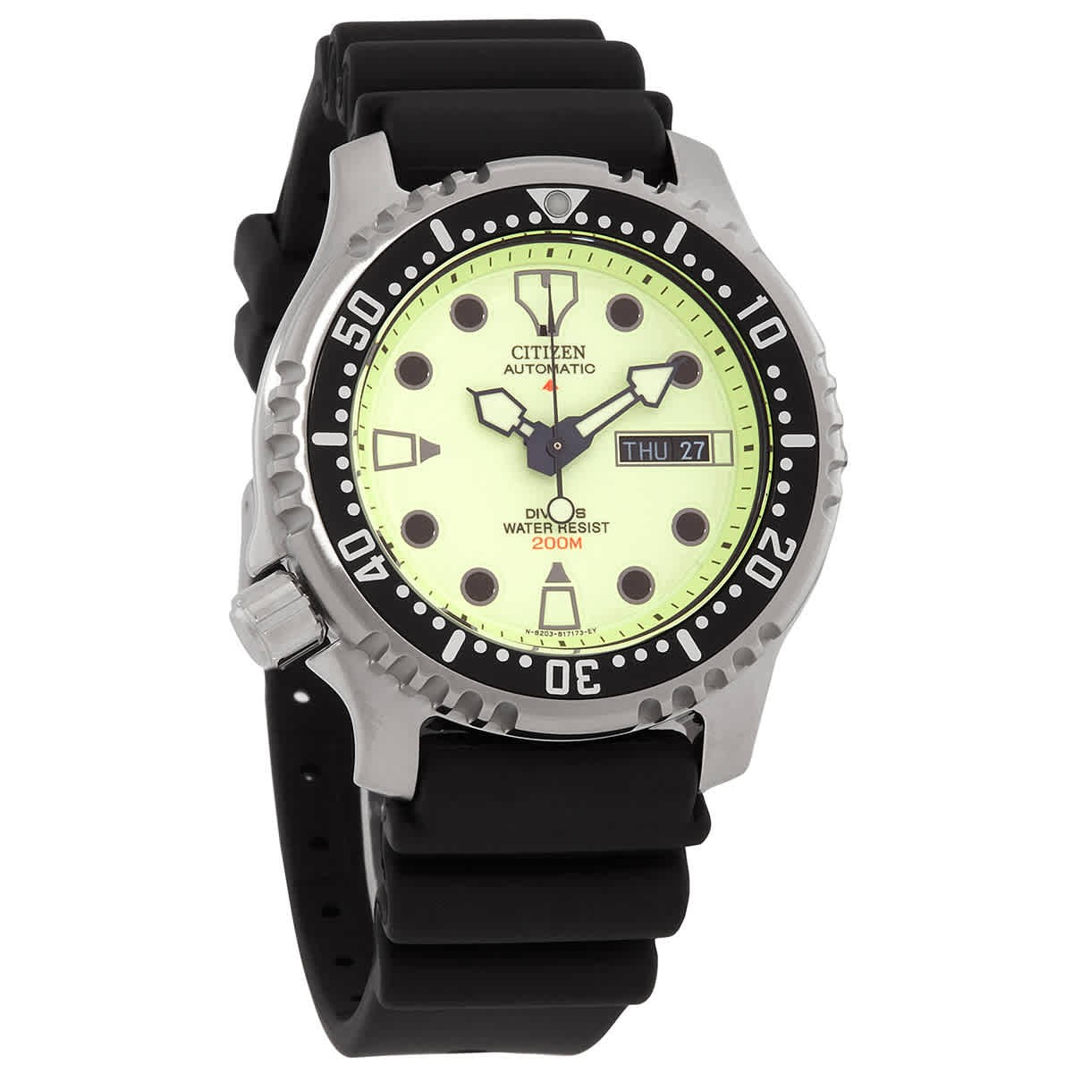 Citizen Promaster Marine Automatic Green Dial Men’s Watch NY0040-09W