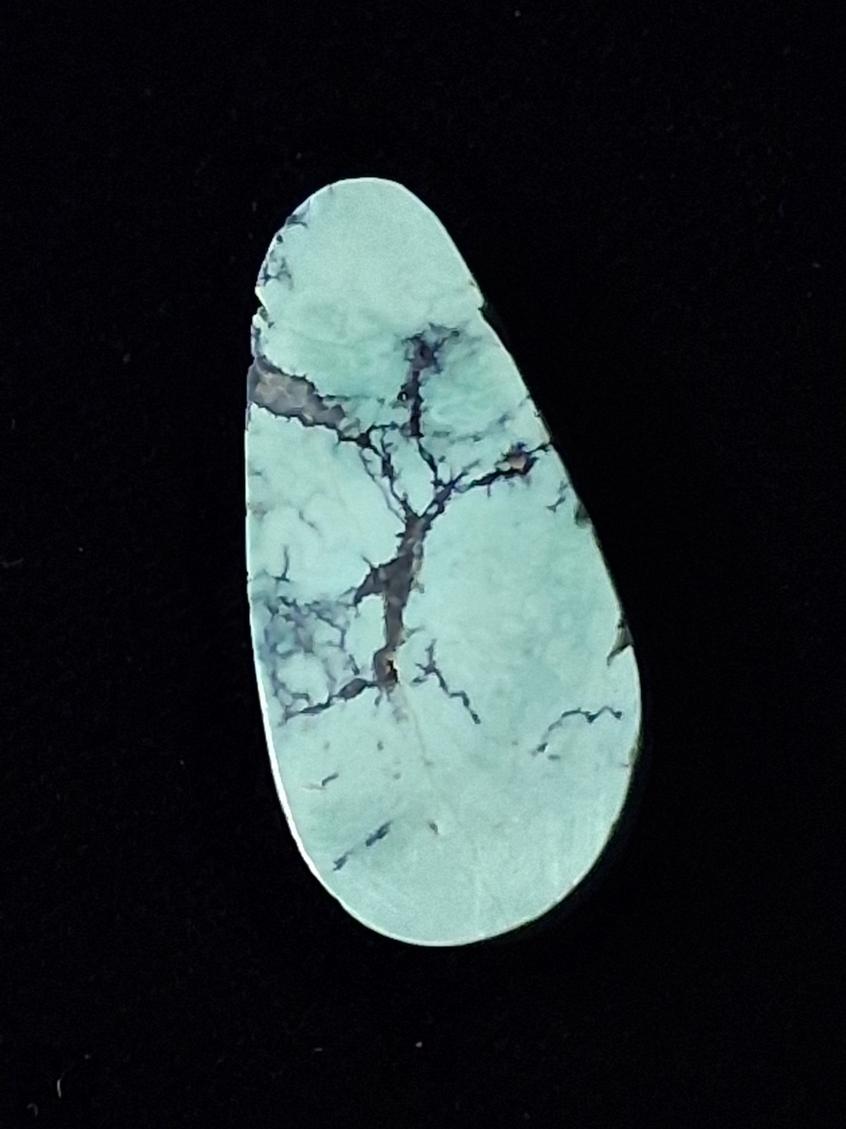 New Ultra Rare Broken Arrow Varisite (Carmel Variation) Cabochon 14.5 Carats