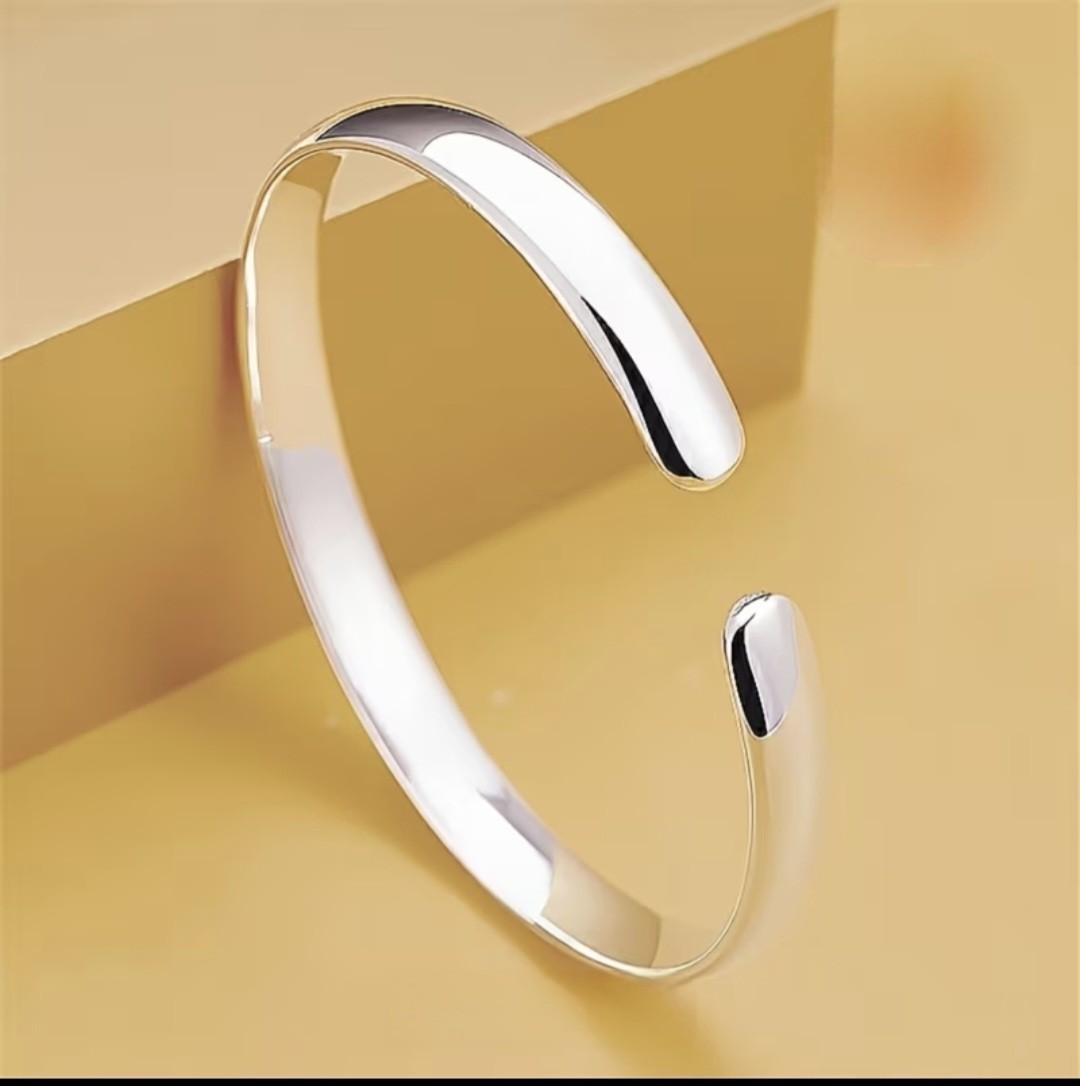 .999 pure silver cuff bracelet