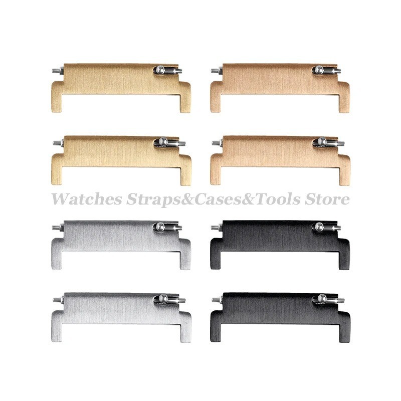 2pcs Strap Adapters Quick Release Pins Connectors Watch Band Spring Bars Access