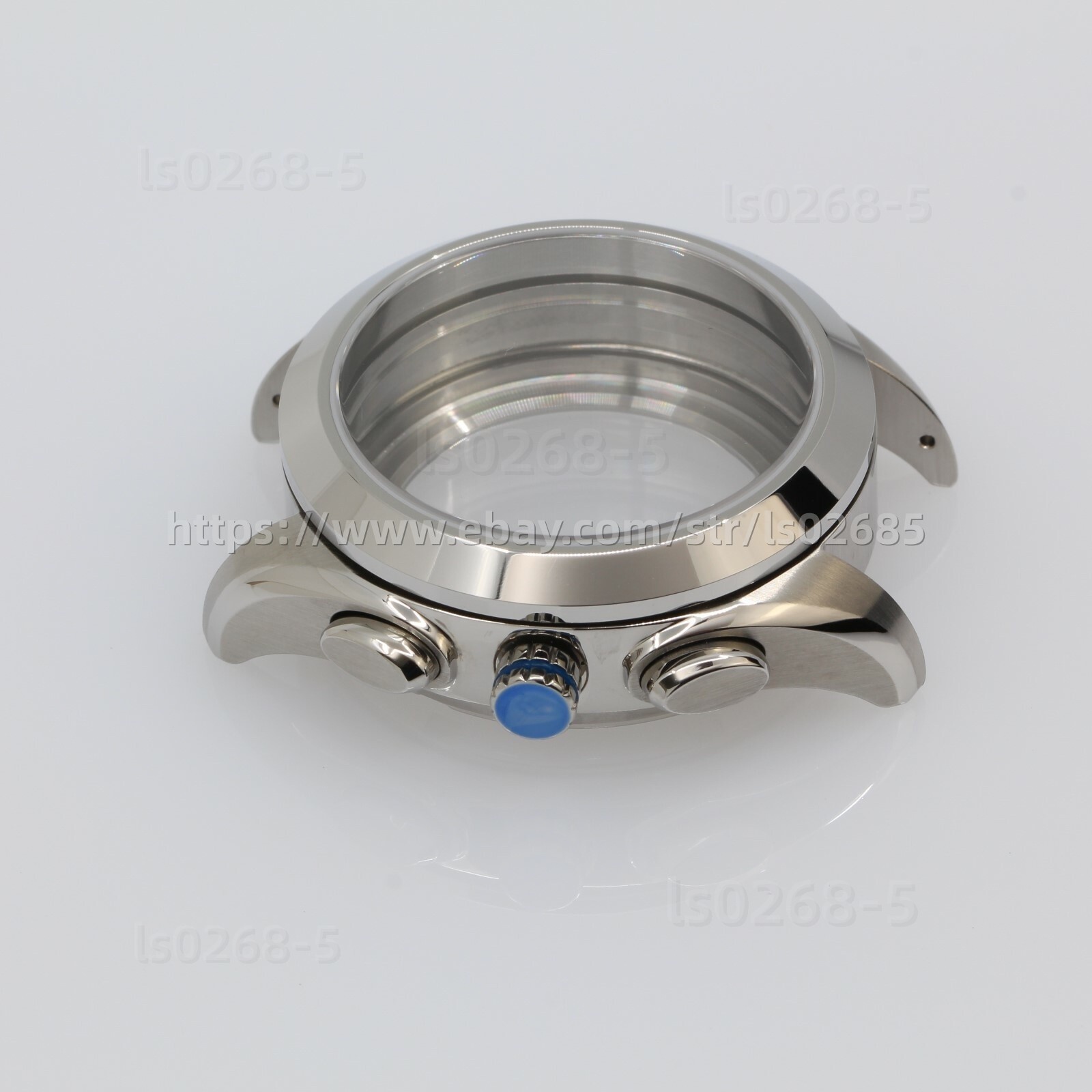 DIY SET for ETA 7750 watch case + dial + hands sapphire 38mm 10ATM NEW