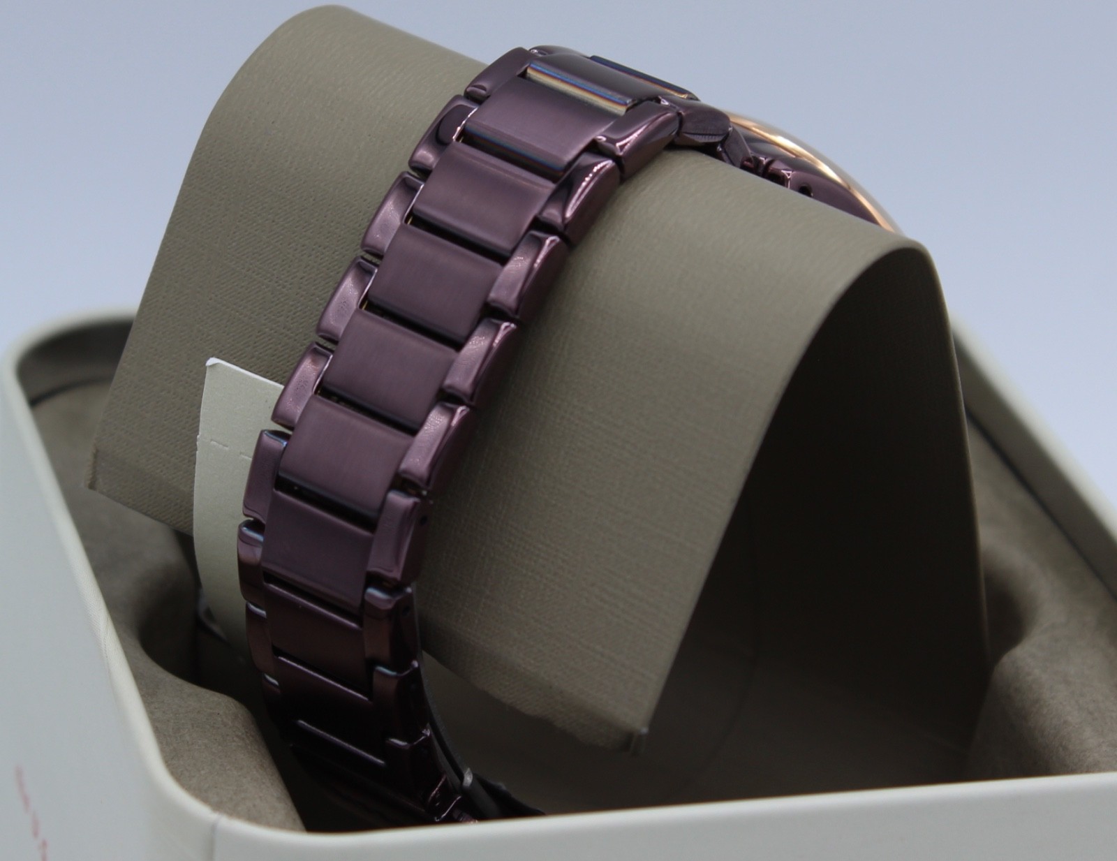 Fossil Modern Courier Midsize Chrono Purple Women’s BQ3281 Watch