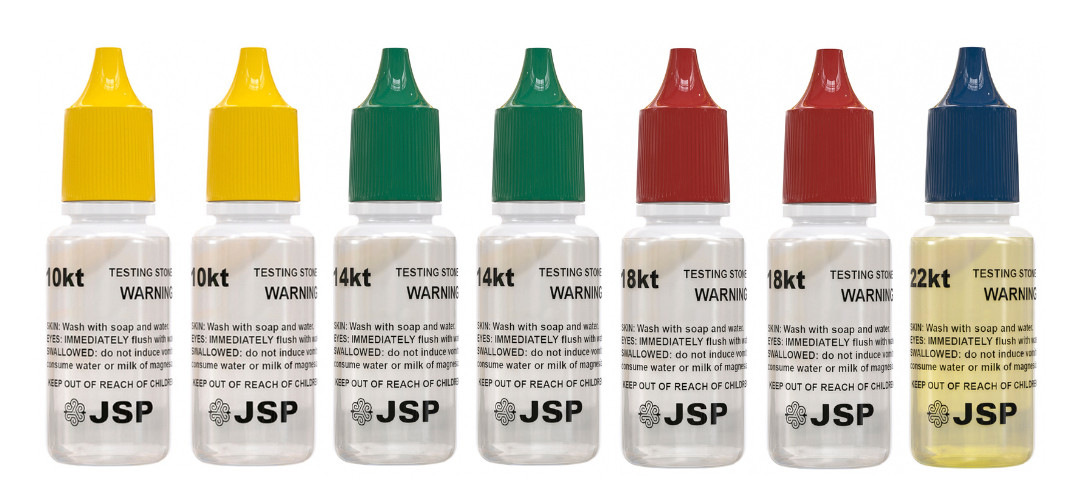 Gold Testing Kit 10k 14k 18k 22k 24k Solution Acid Test Solution Karat Purity