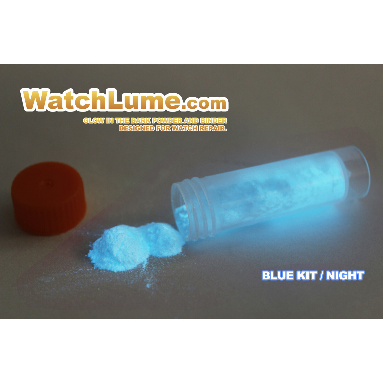 GLOW IN THE DARK WATCH PASTE KIT Stronger than Luminova Lume Dial Restoration