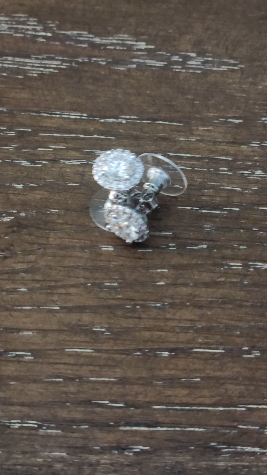 GRA Certified Moissanite Stud Earrings Round Cut Sparkling Screw Back Jewelry