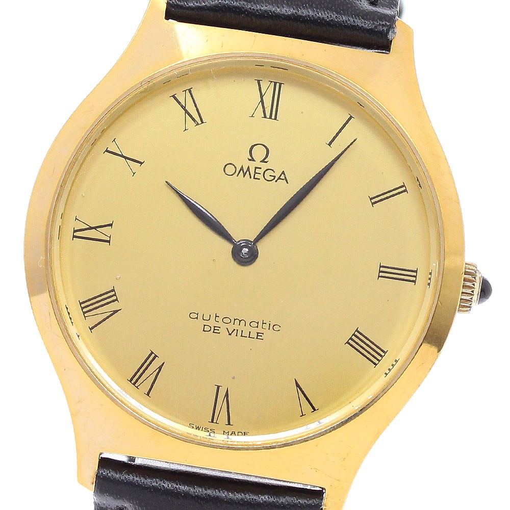 OMEGA De Ville MD151.796 cal.712 Gold Dial Automatic Men’s Watch_938713