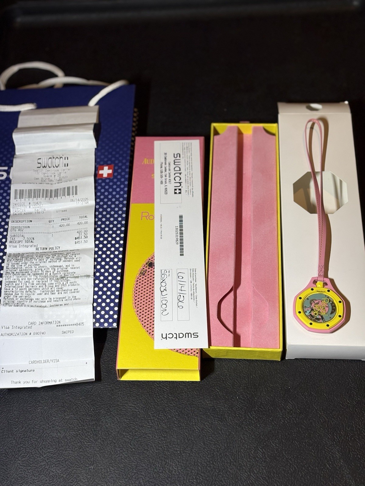 Swatch x Audemars Piguet AP Royal Pop Savonnette Otg Roz Ready Ship pink