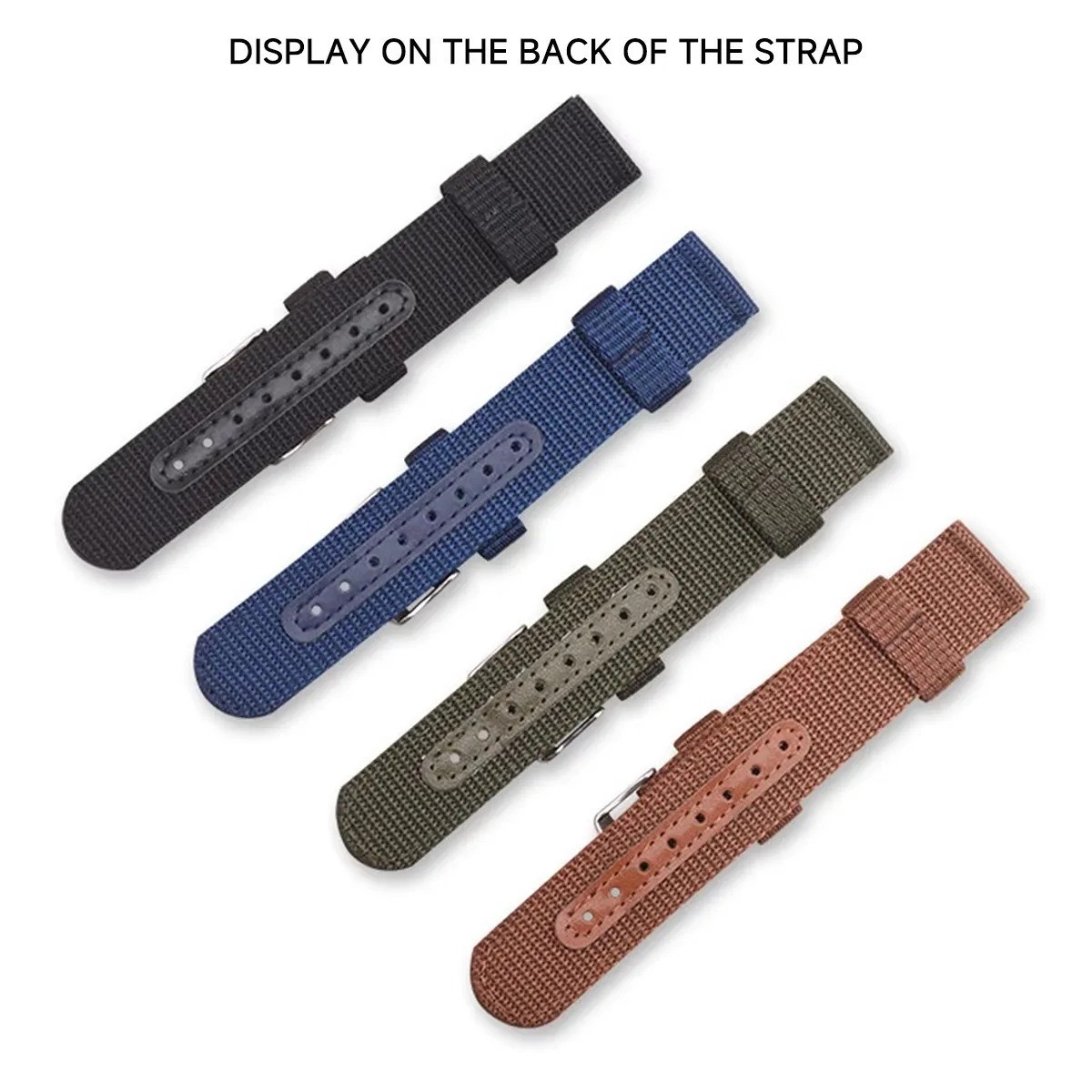Quick Release Nylon Canvas WatchBand Universal Bracelet for Samsung for Huawei f