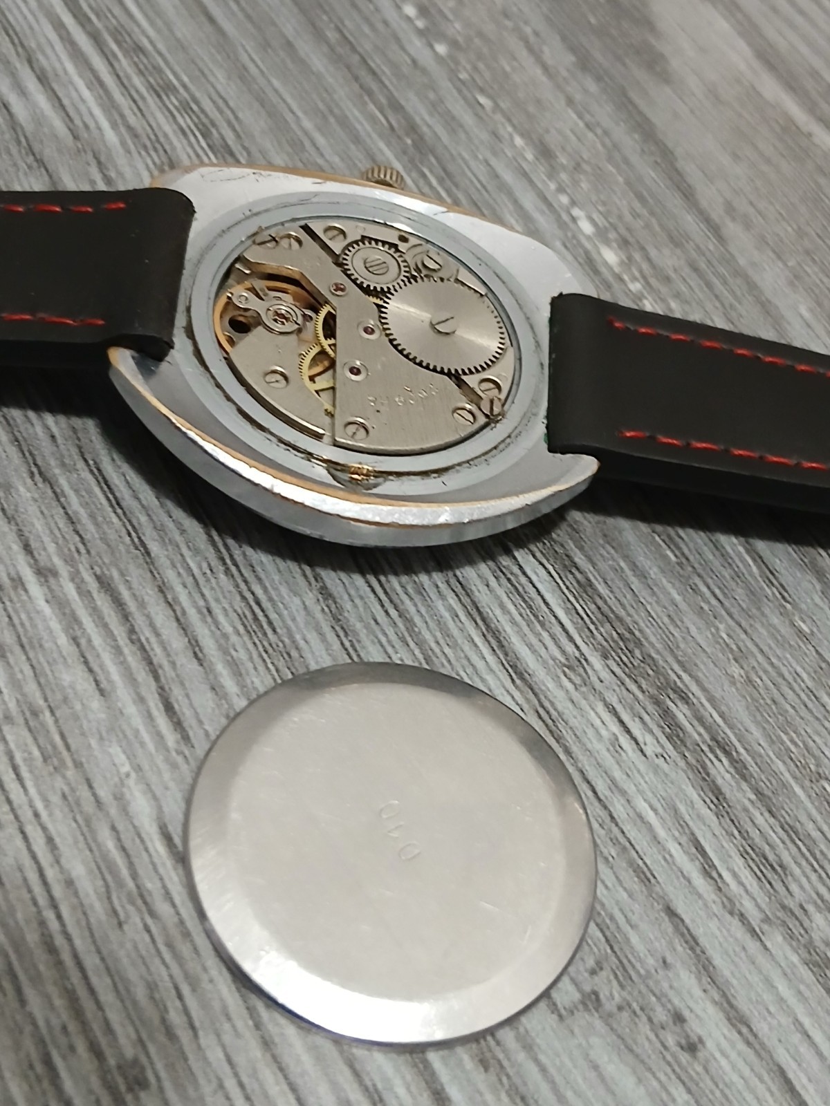 Rare wrist watch RAKETA Big ZERO PETERHOF (working),ORIGINAL,SSSR