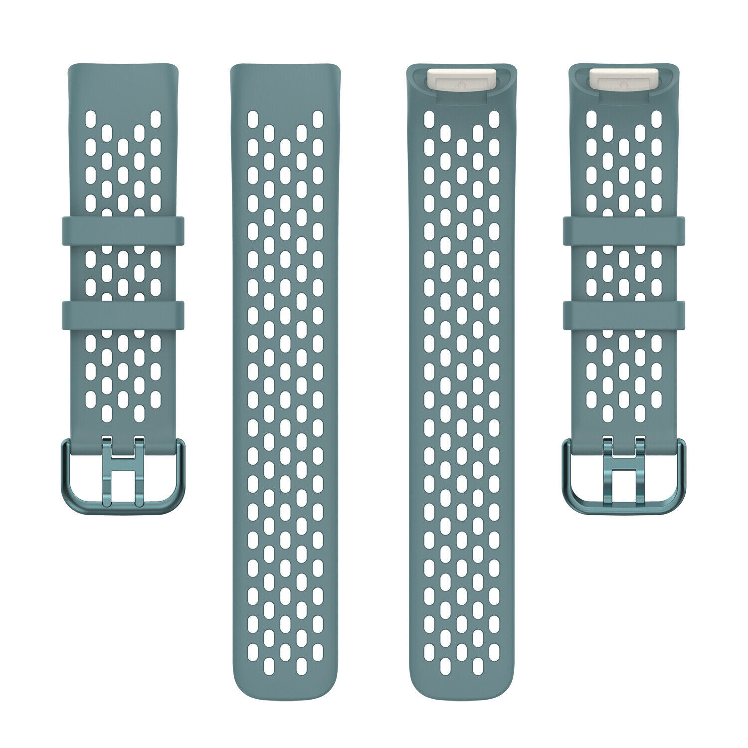 For Fitbit Charge 5/ Charge 6 Silicone Sports Replacement Breathable Band Strap