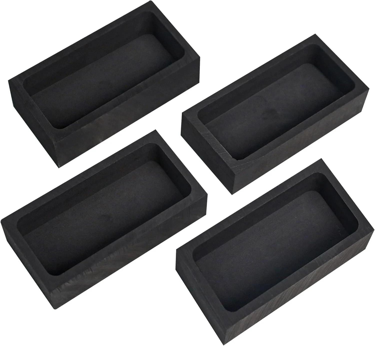1kg Graphite Mold for Metal Casting, Melting and Refining Gold Silver Tools