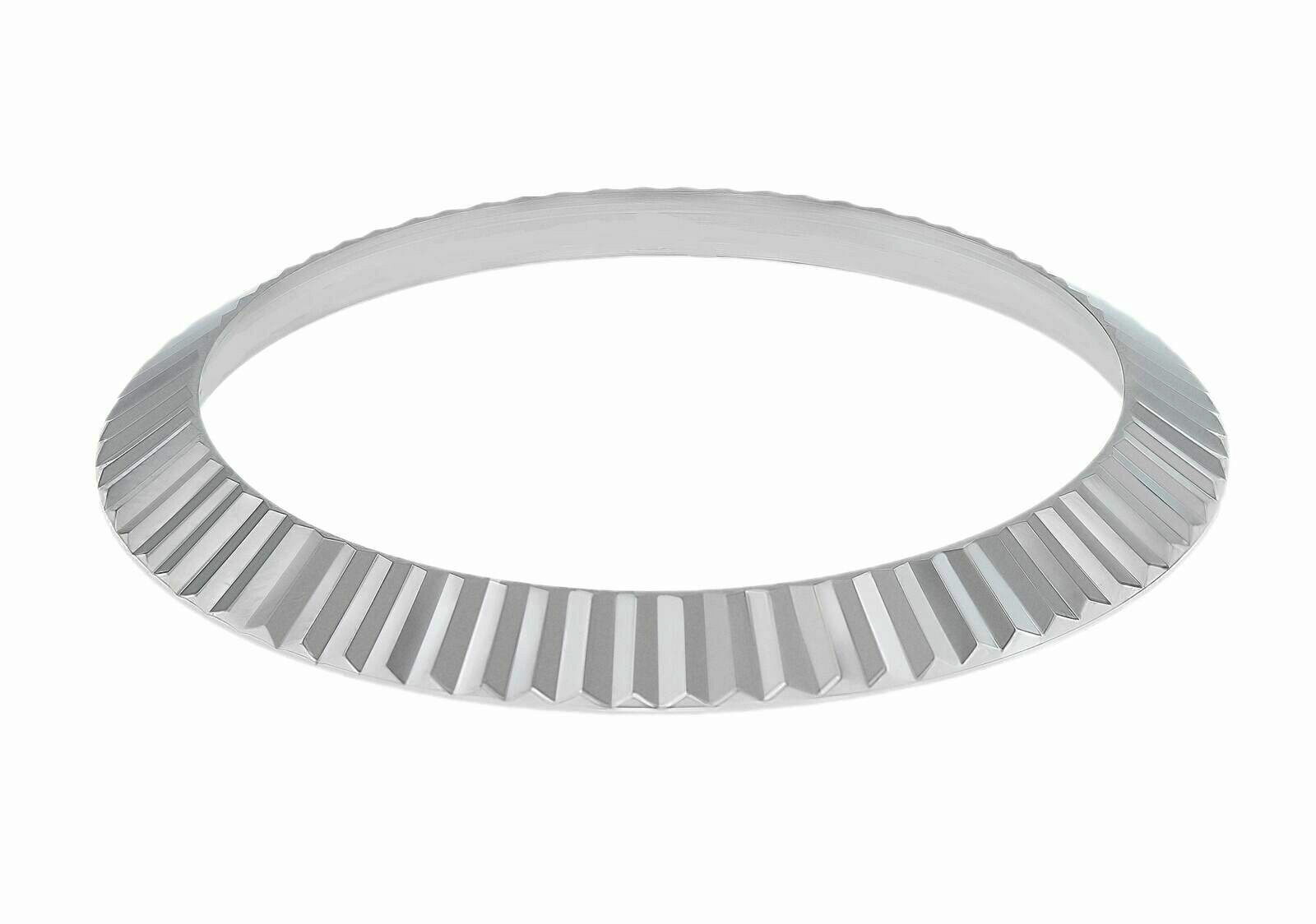 Stainless Steel Fluted Bezel For Rolex New Model 41MM 126300, 126334