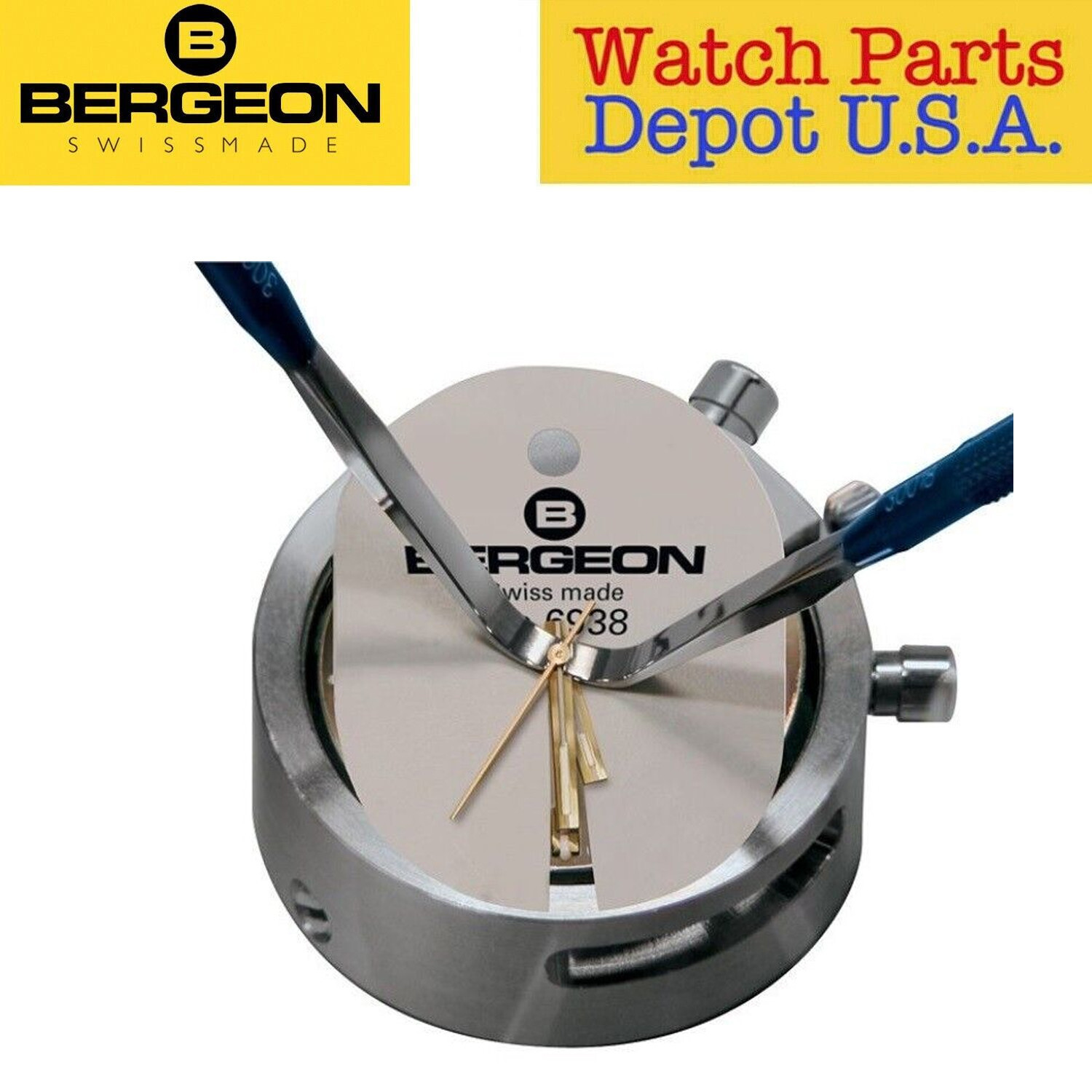 Bergeon 6938 Watch Dial Protector (1) Pack of 3 Piece for Remove / Install Hands